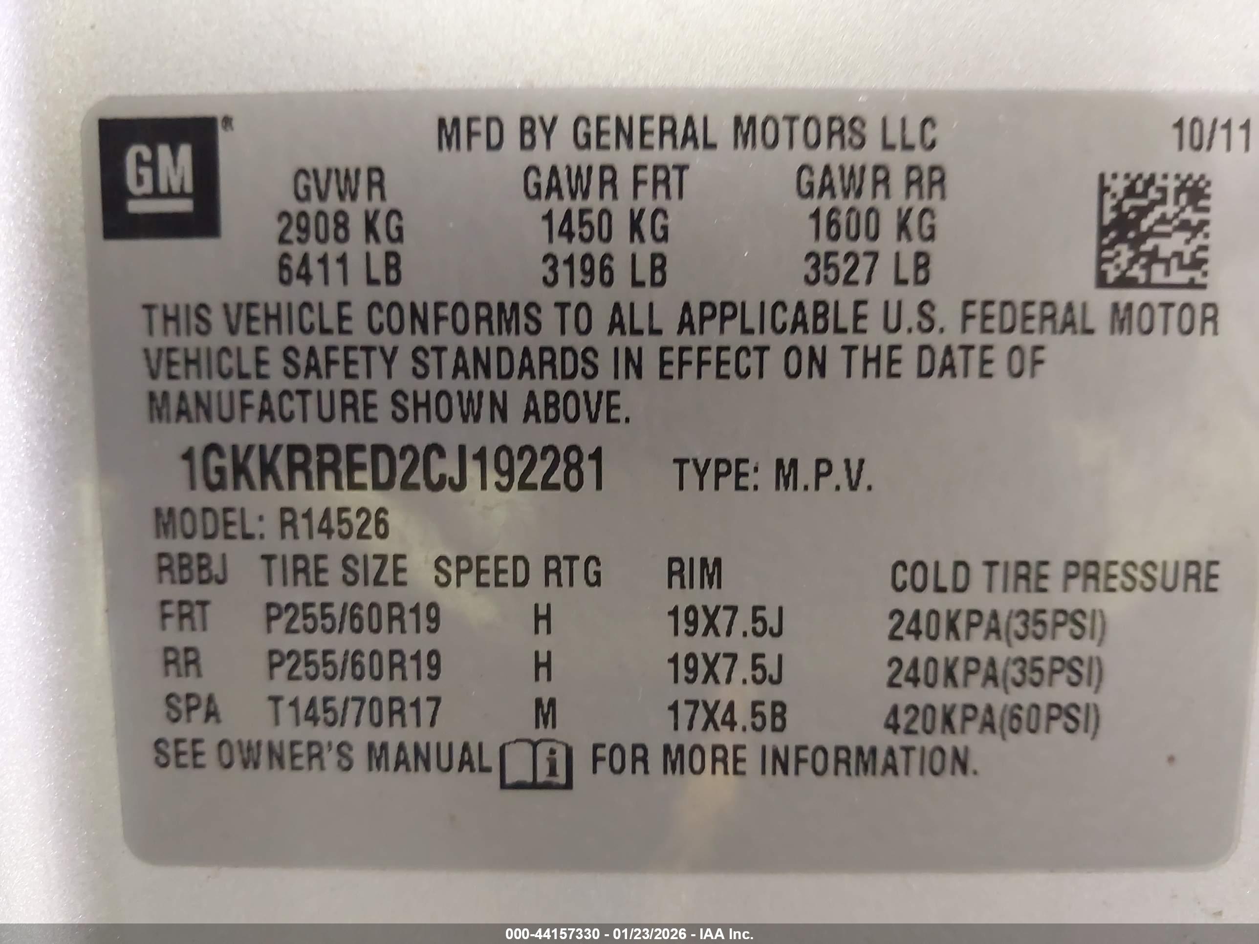 GMC ACADIA image 9