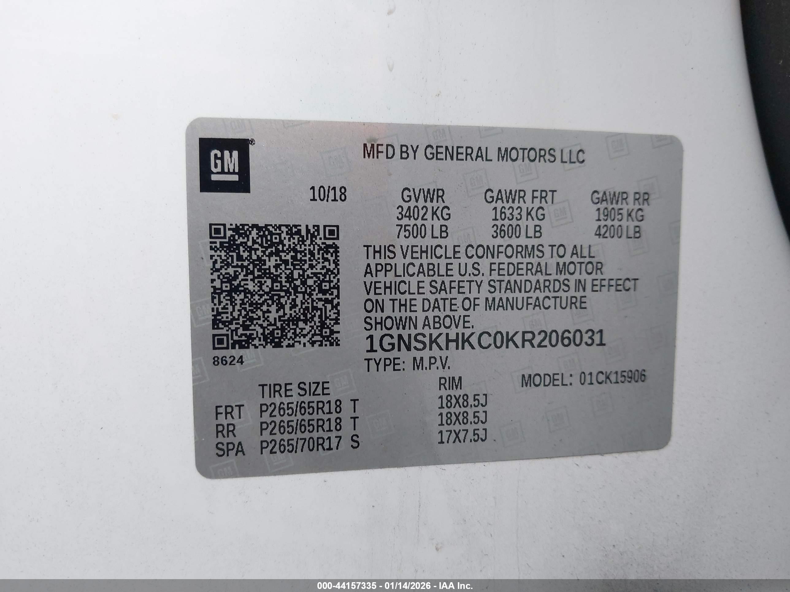 CHEVROLET SUBURBAN image 9
