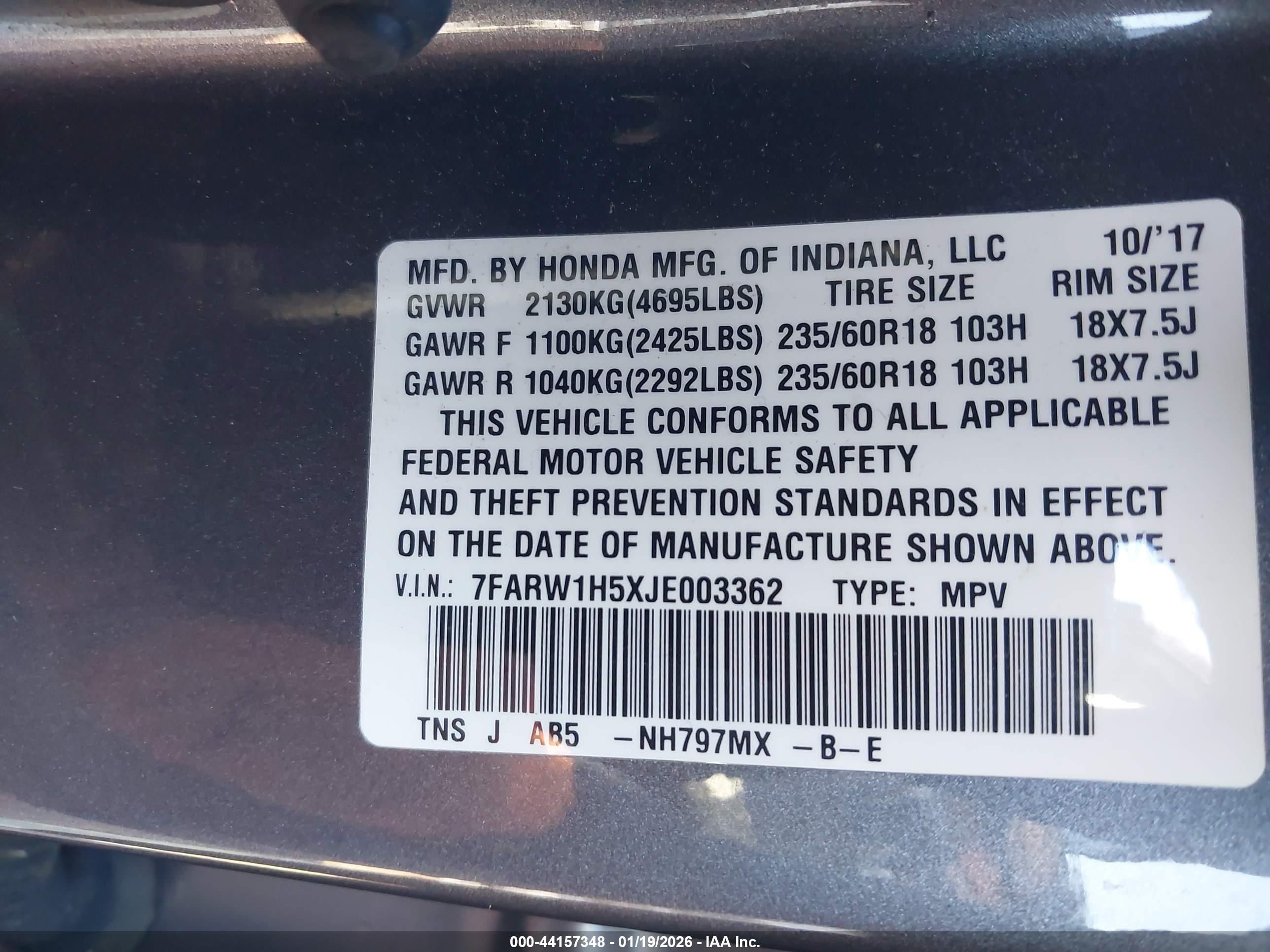 HONDA CR-V image 9