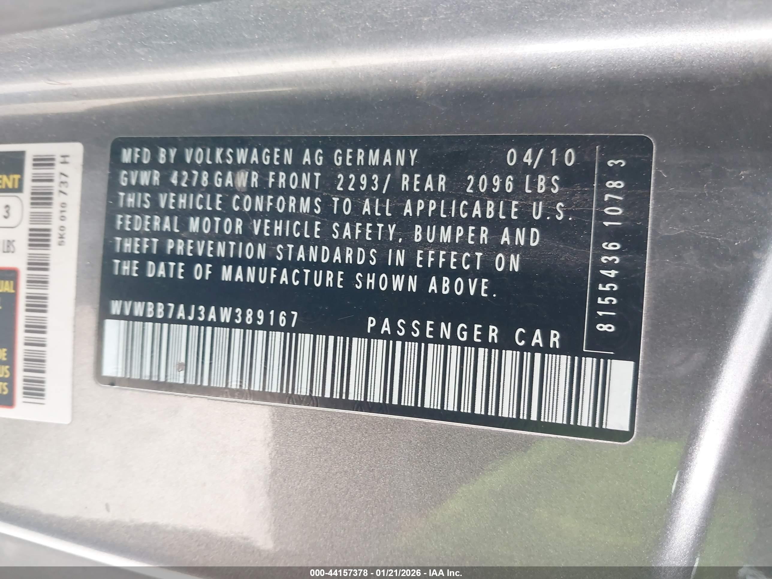 VOLKSWAGEN GOLF image 9