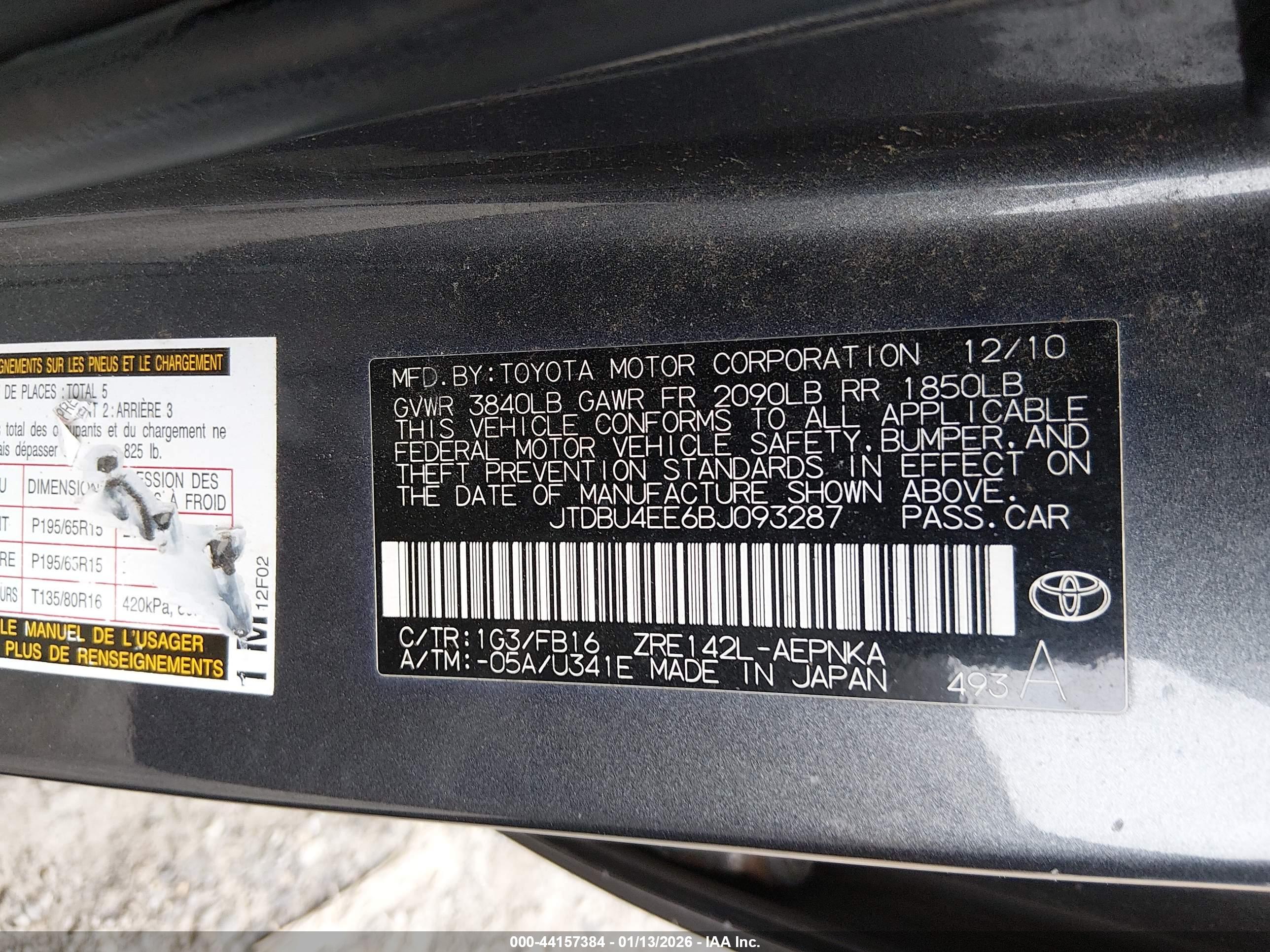 TOYOTA COROLLA image 9