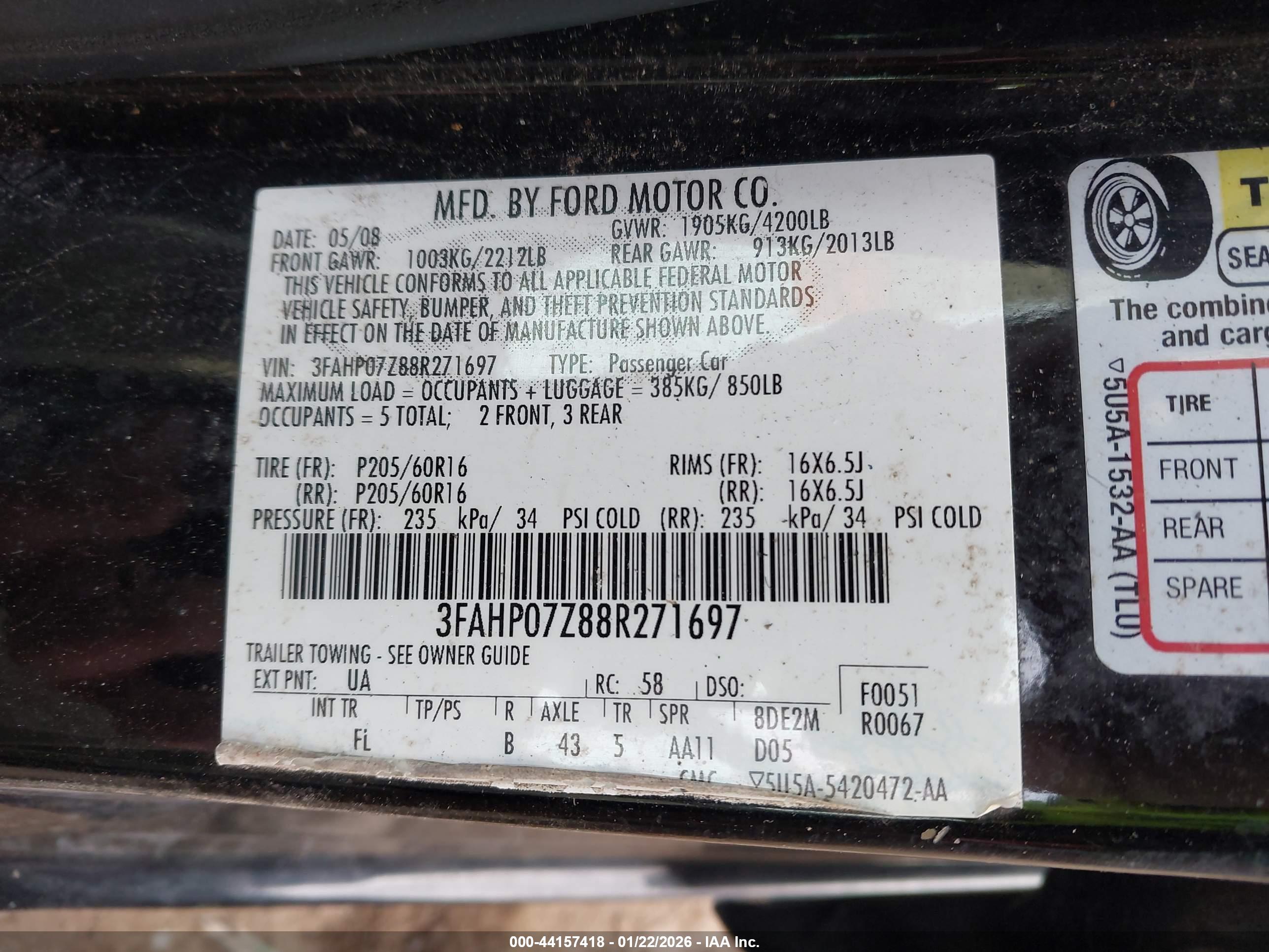 FORD FUSION image 9