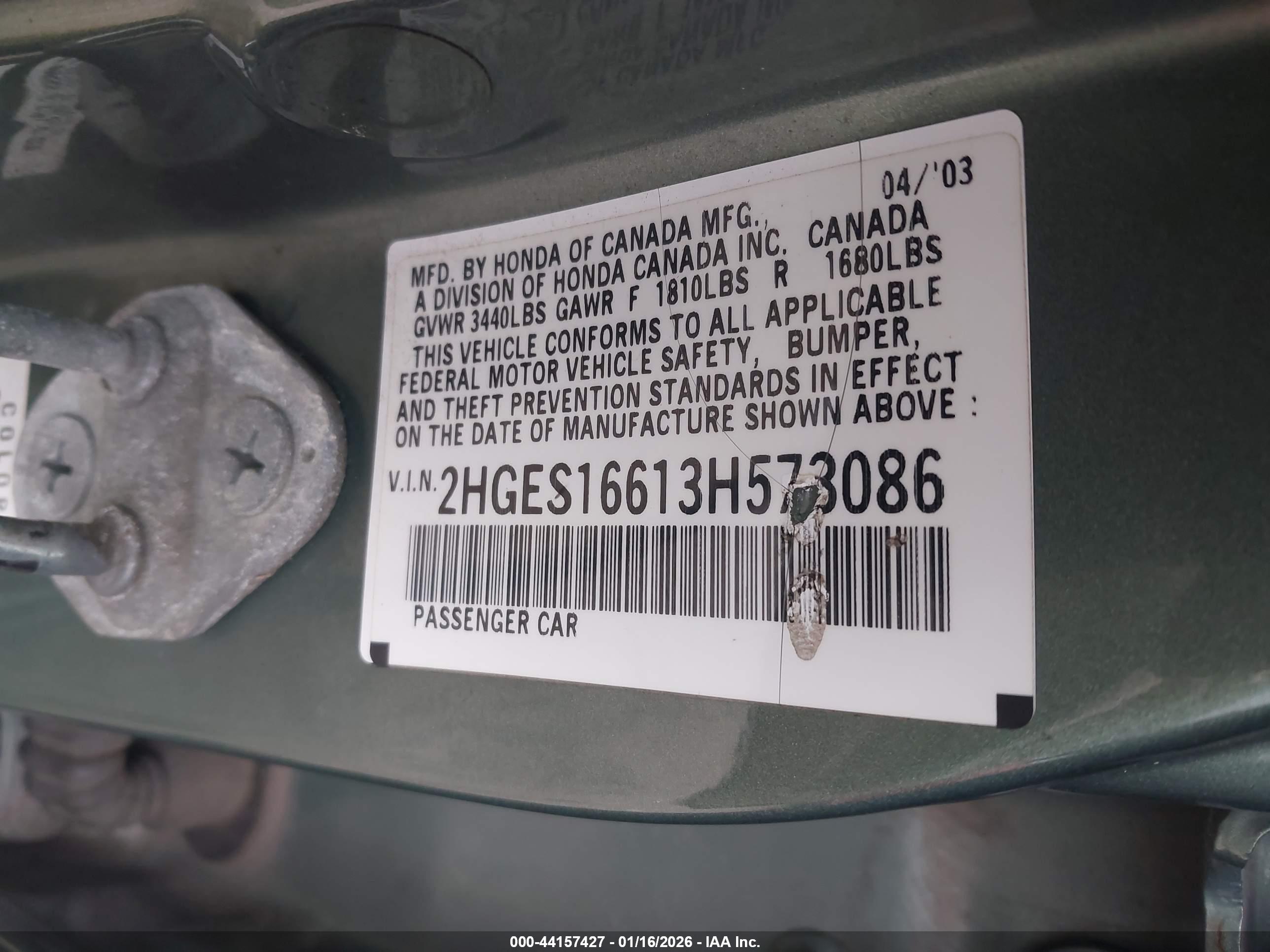 HONDA CIVIC image 9