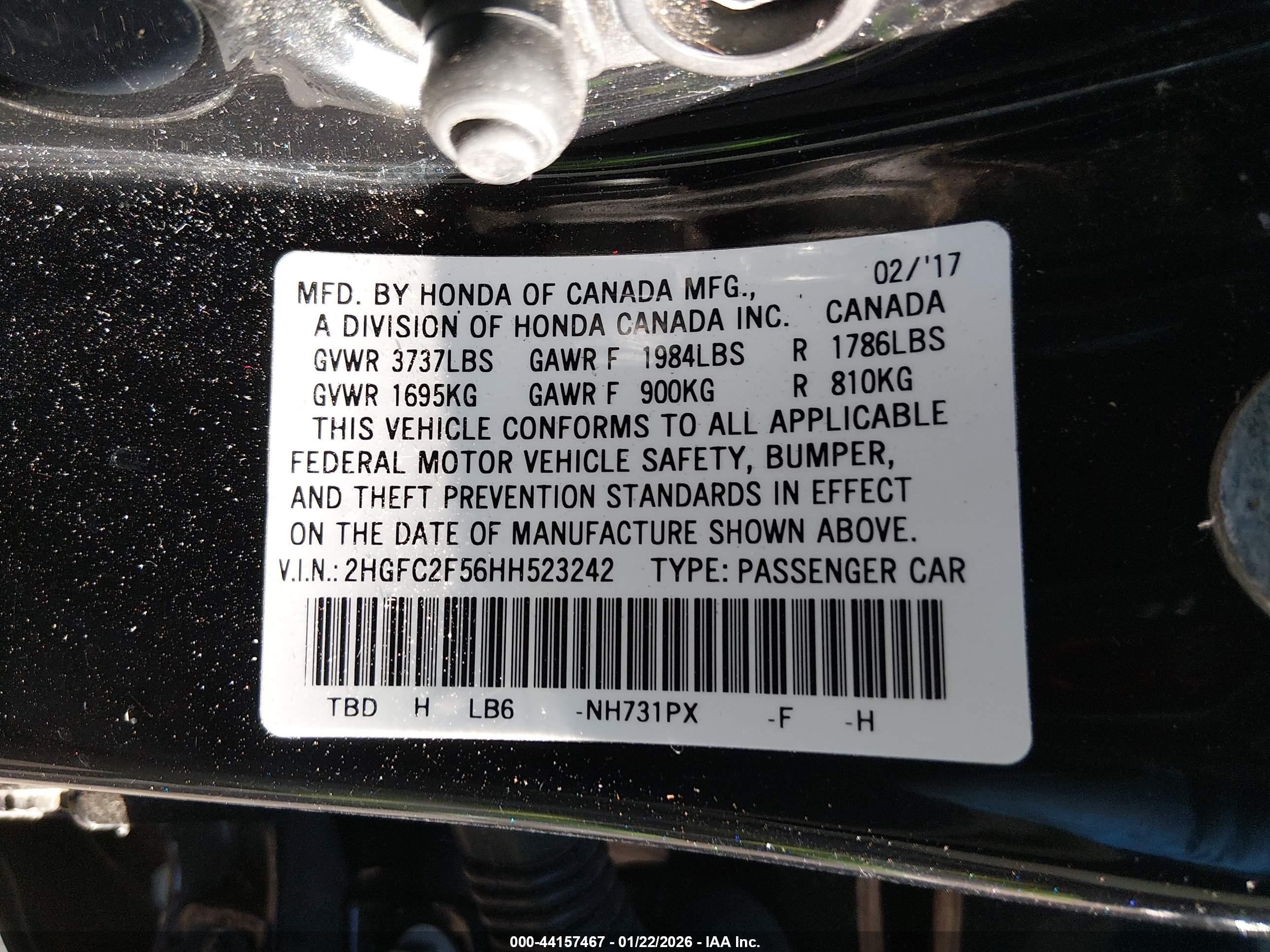 HONDA CIVIC image 9