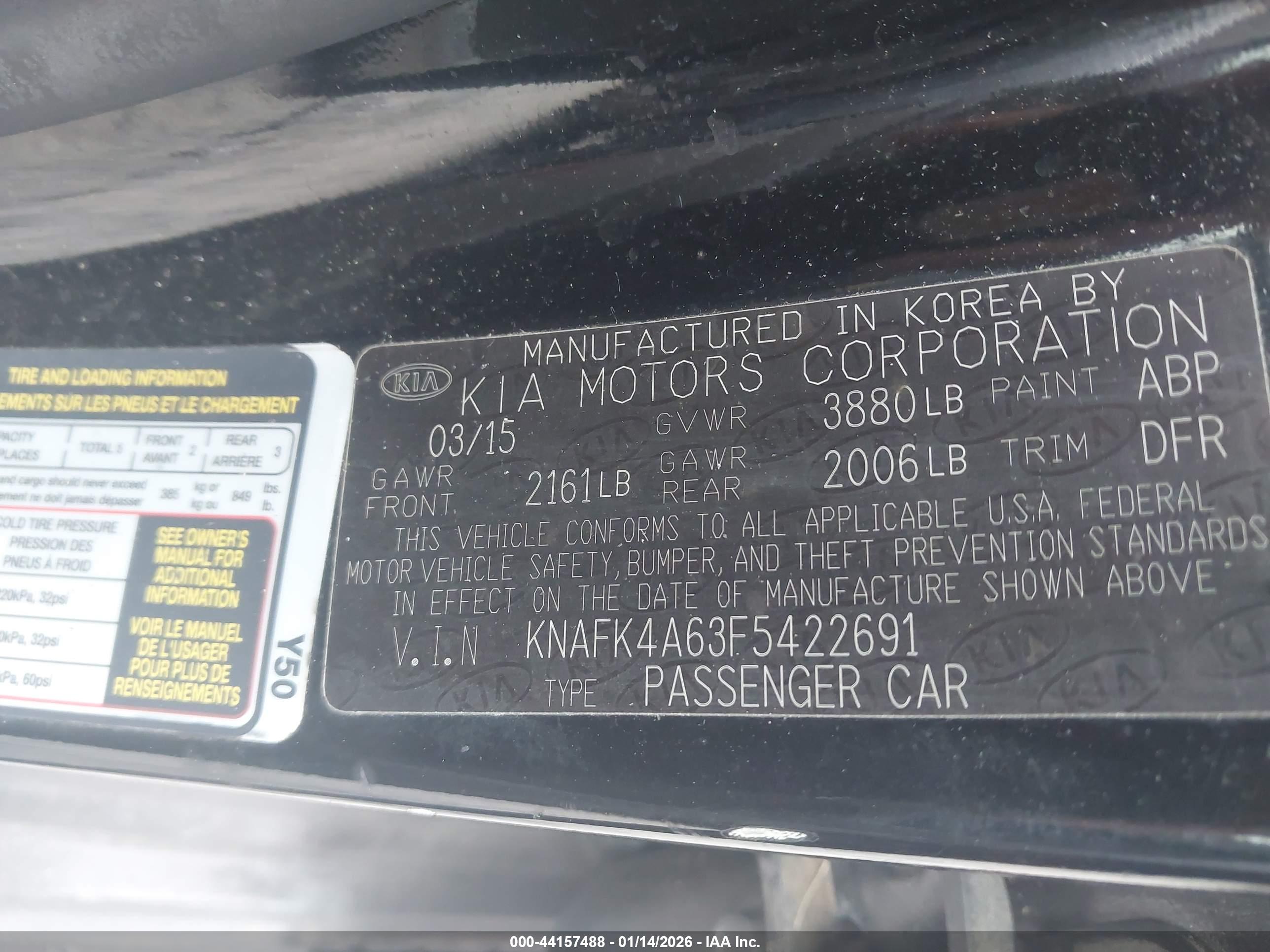 KIA FORTE image 9