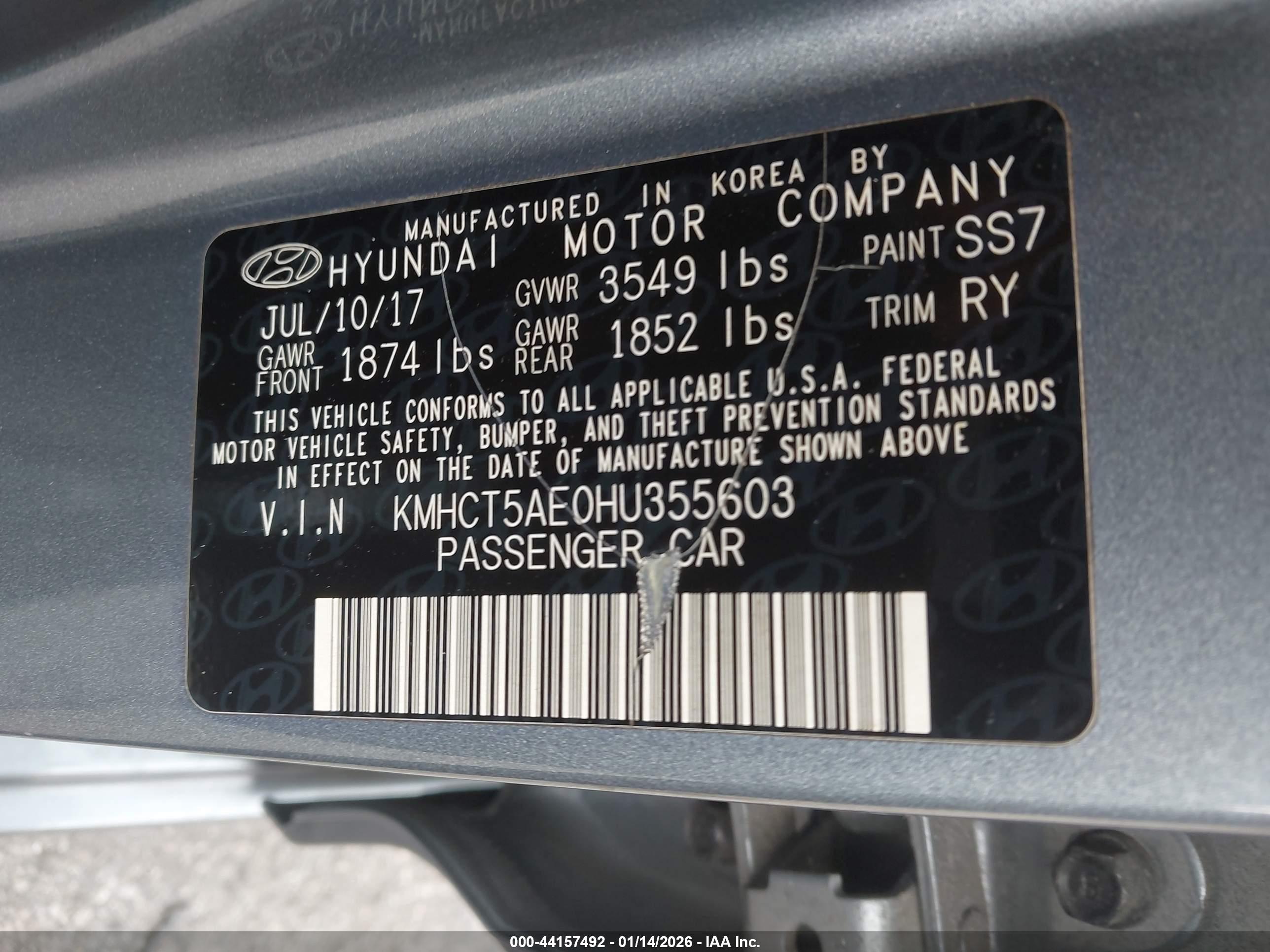HYUNDAI ACCENT image 9