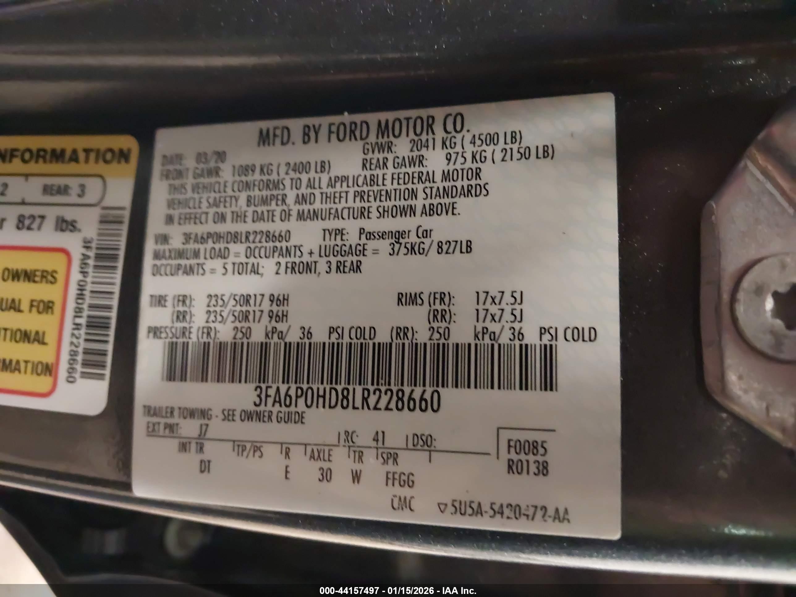 FORD FUSION image 9