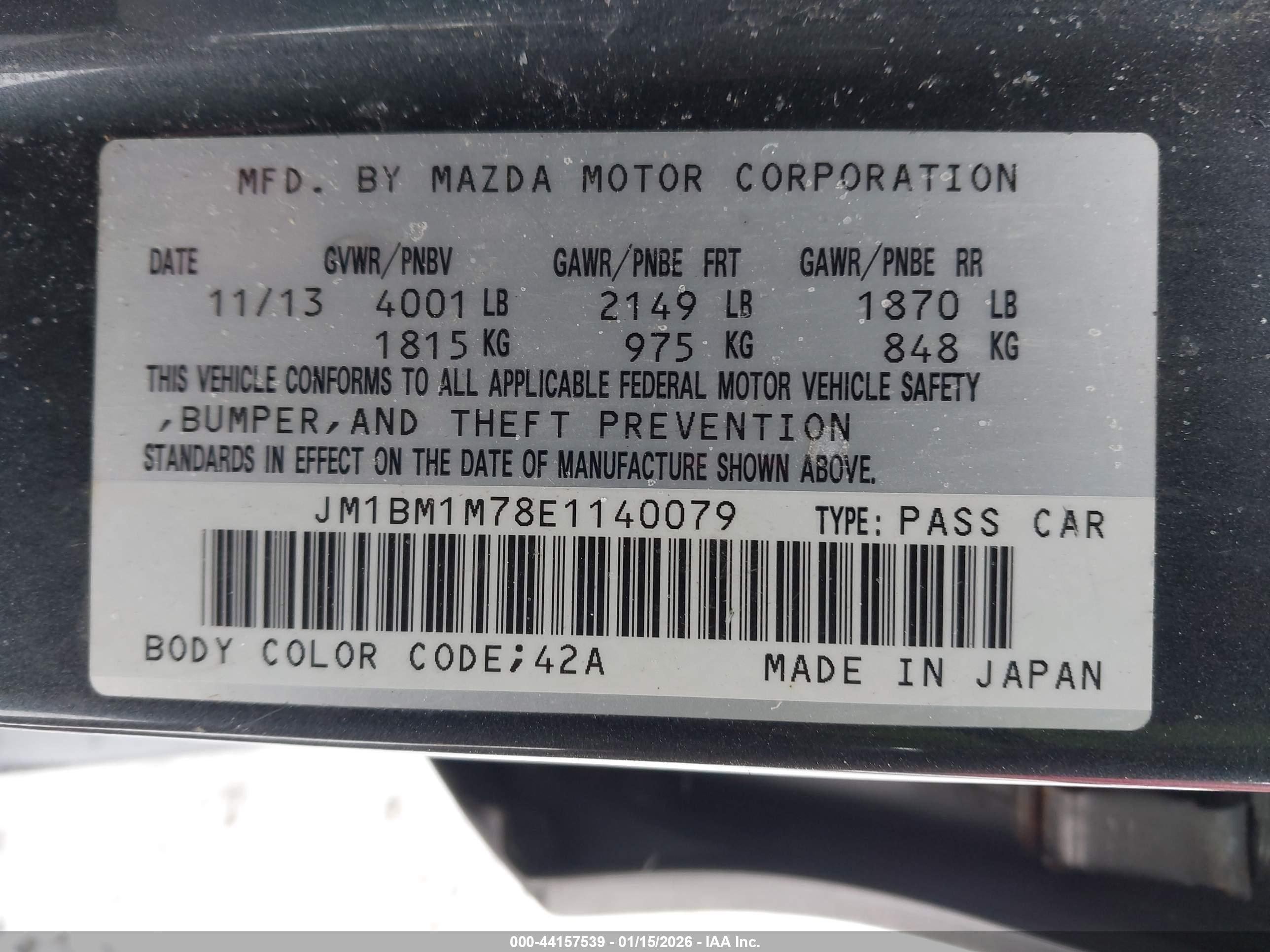 MAZDA MAZDA3 image 9