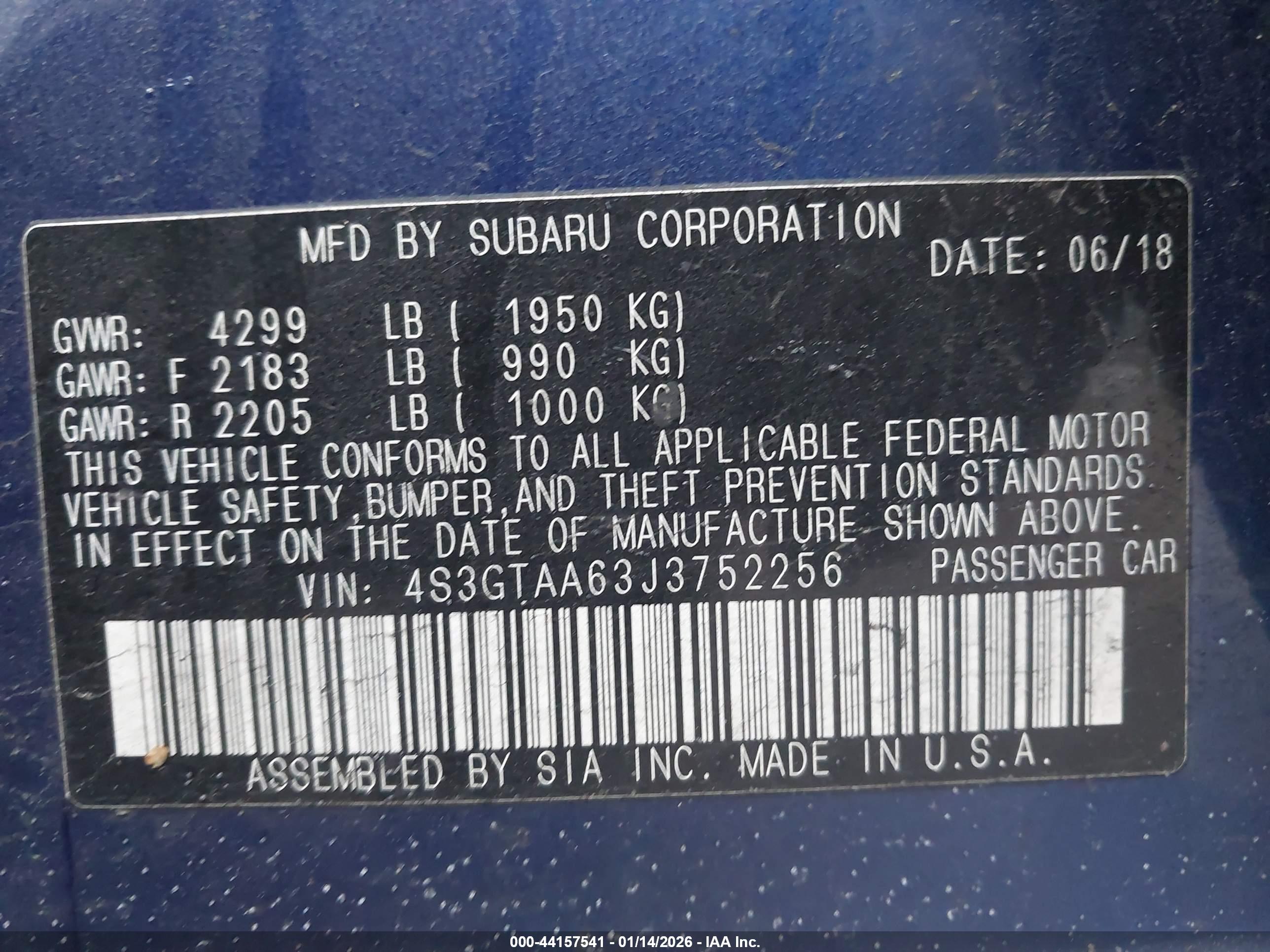 SUBARU IMPREZA image 9