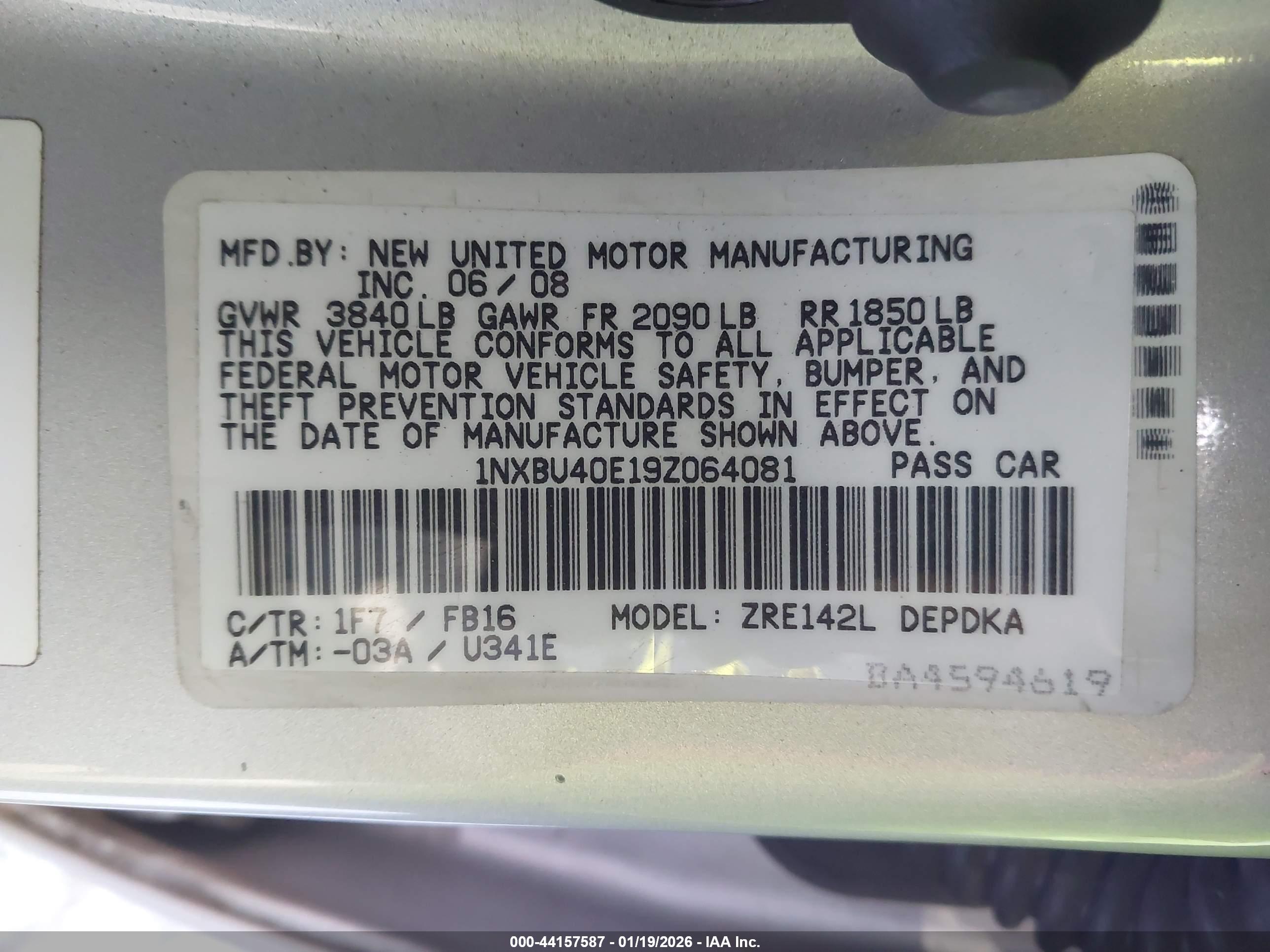TOYOTA COROLLA image 9