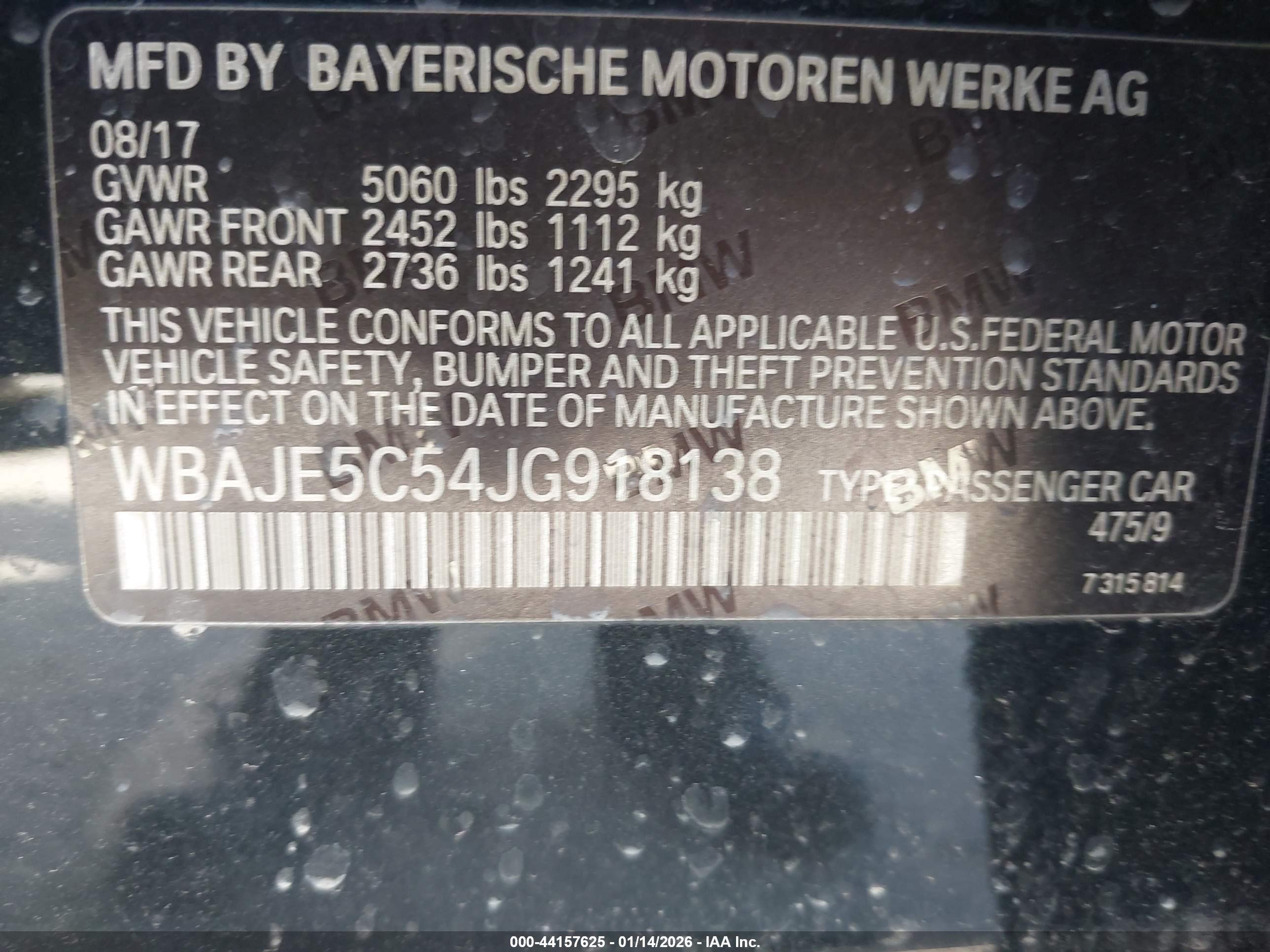 BMW 540I image 9