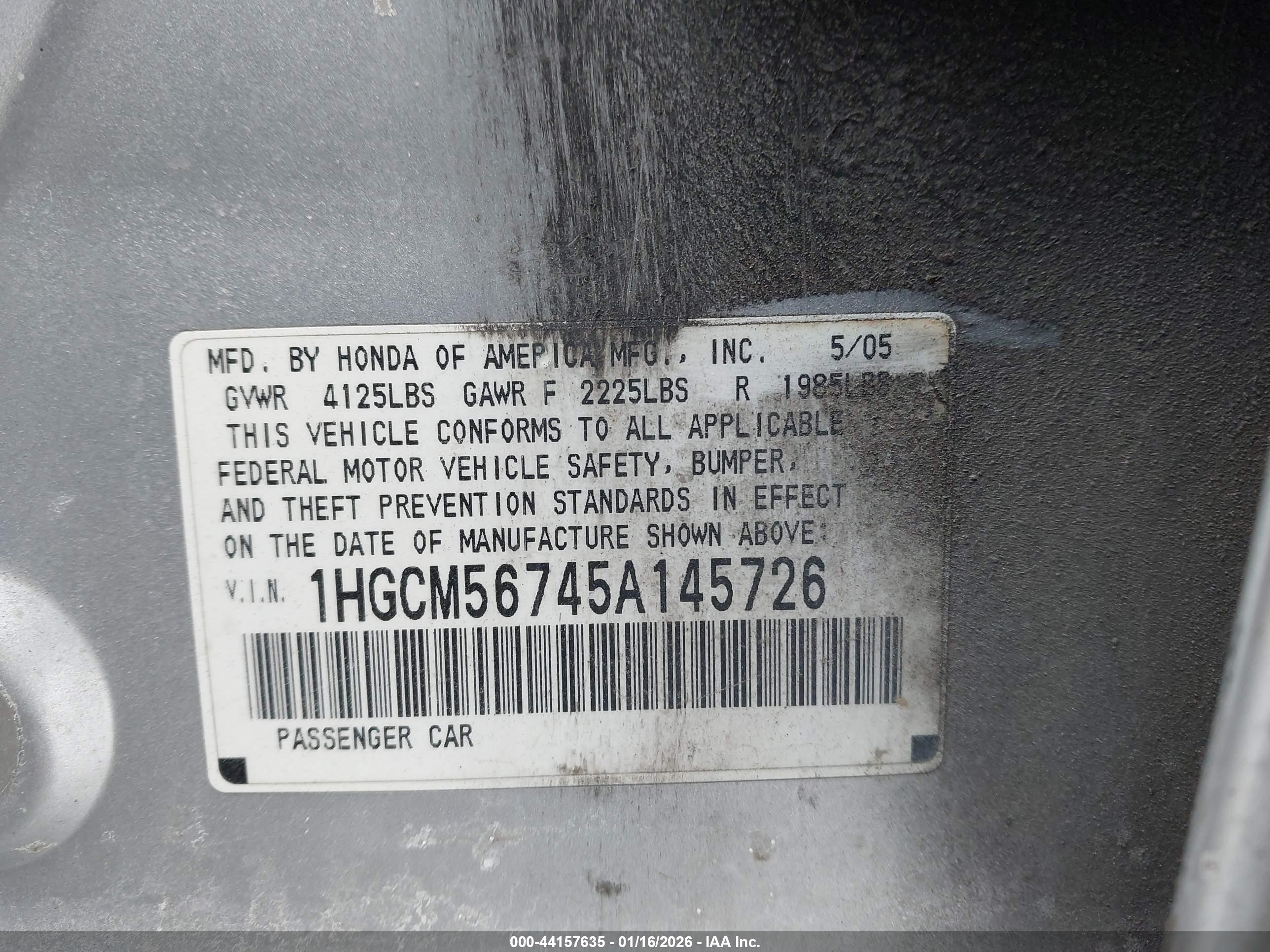 HONDA ACCORD image 9
