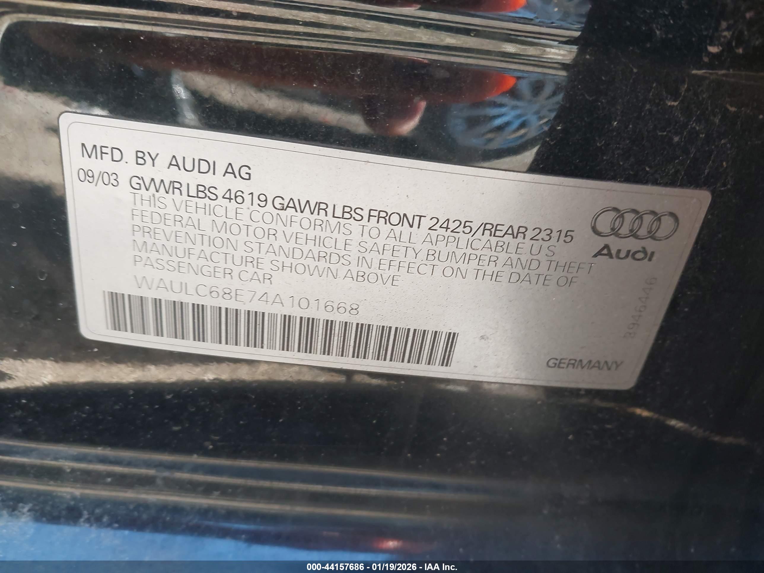 AUDI A4 image 9