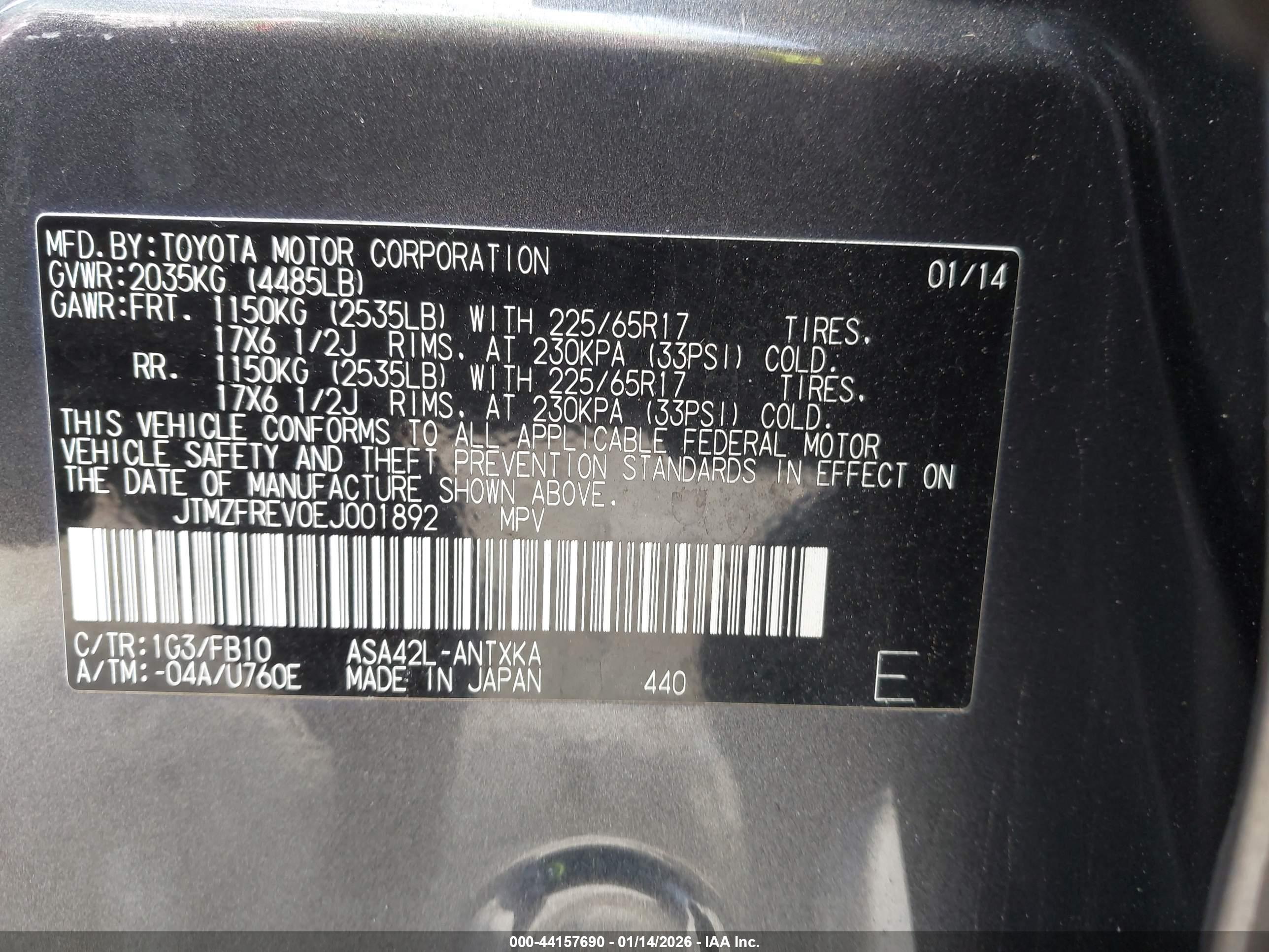 TOYOTA RAV4 image 9