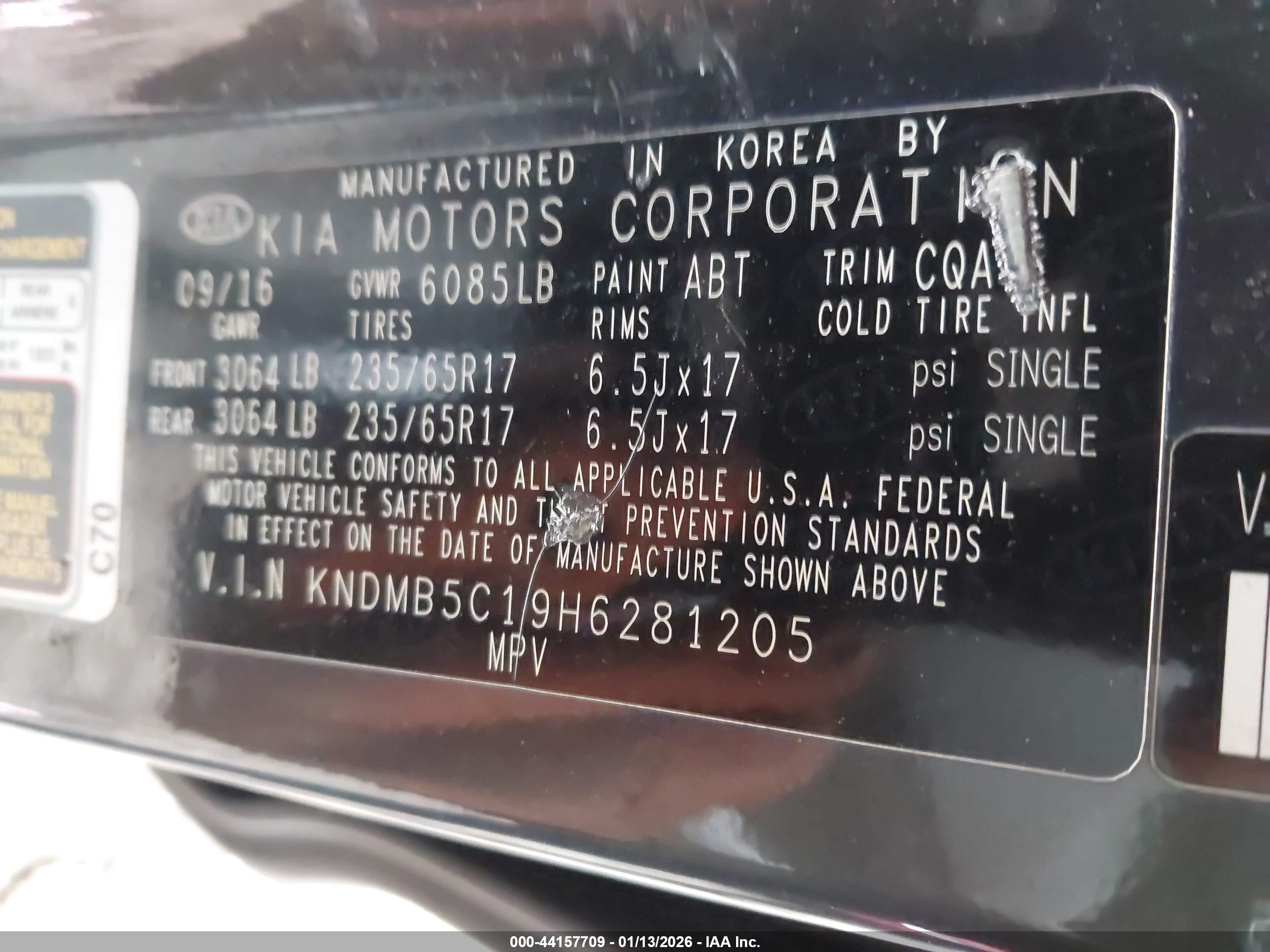 KIA SEDONA image 9