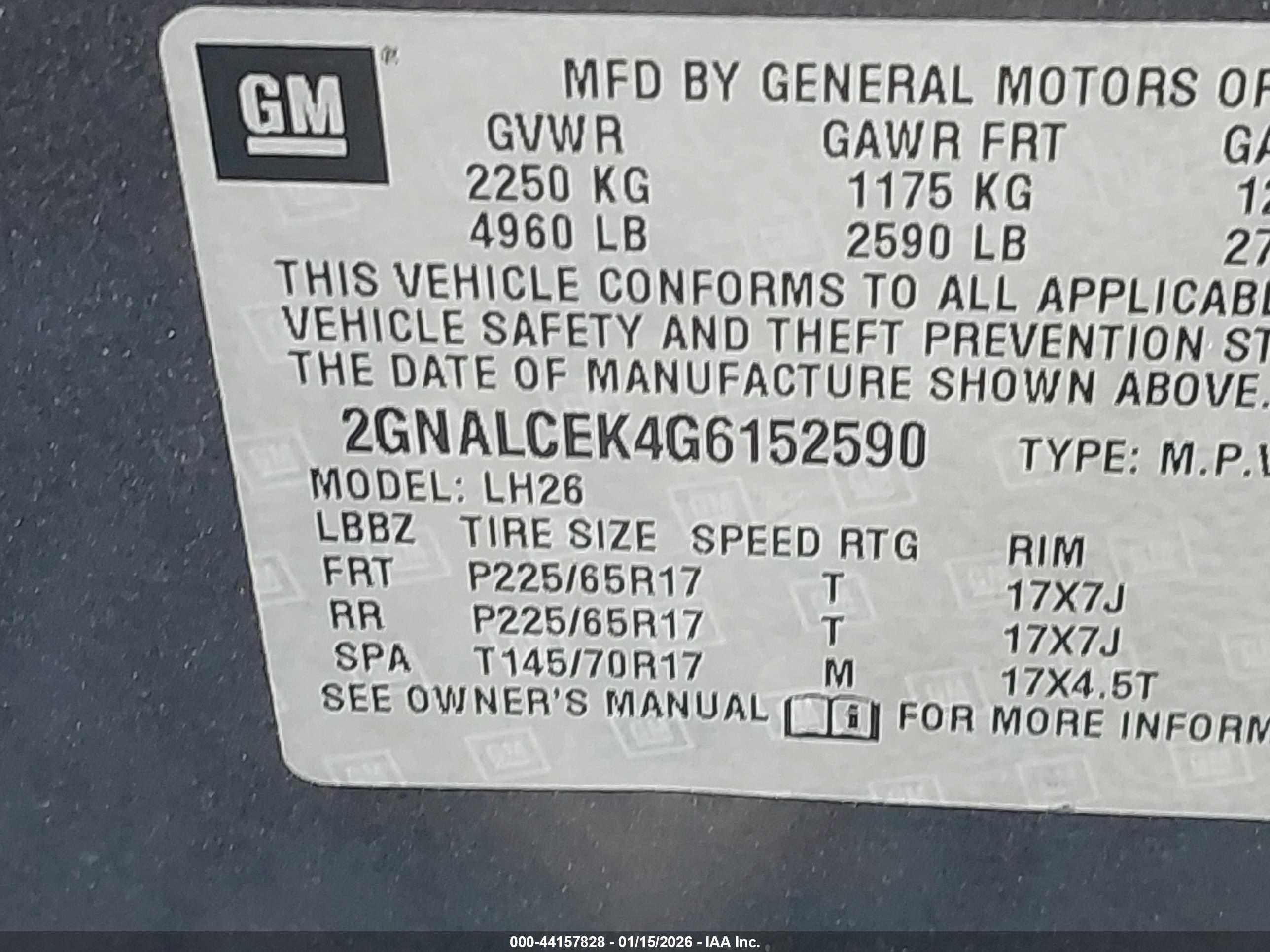 CHEVROLET EQUINOX image 9