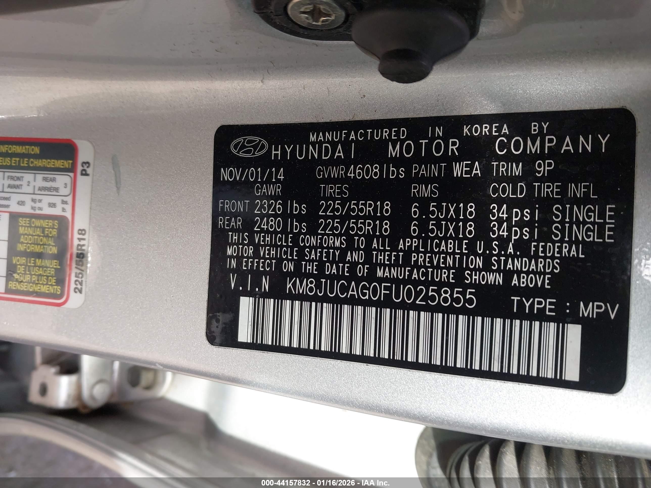 HYUNDAI TUCSON image 9
