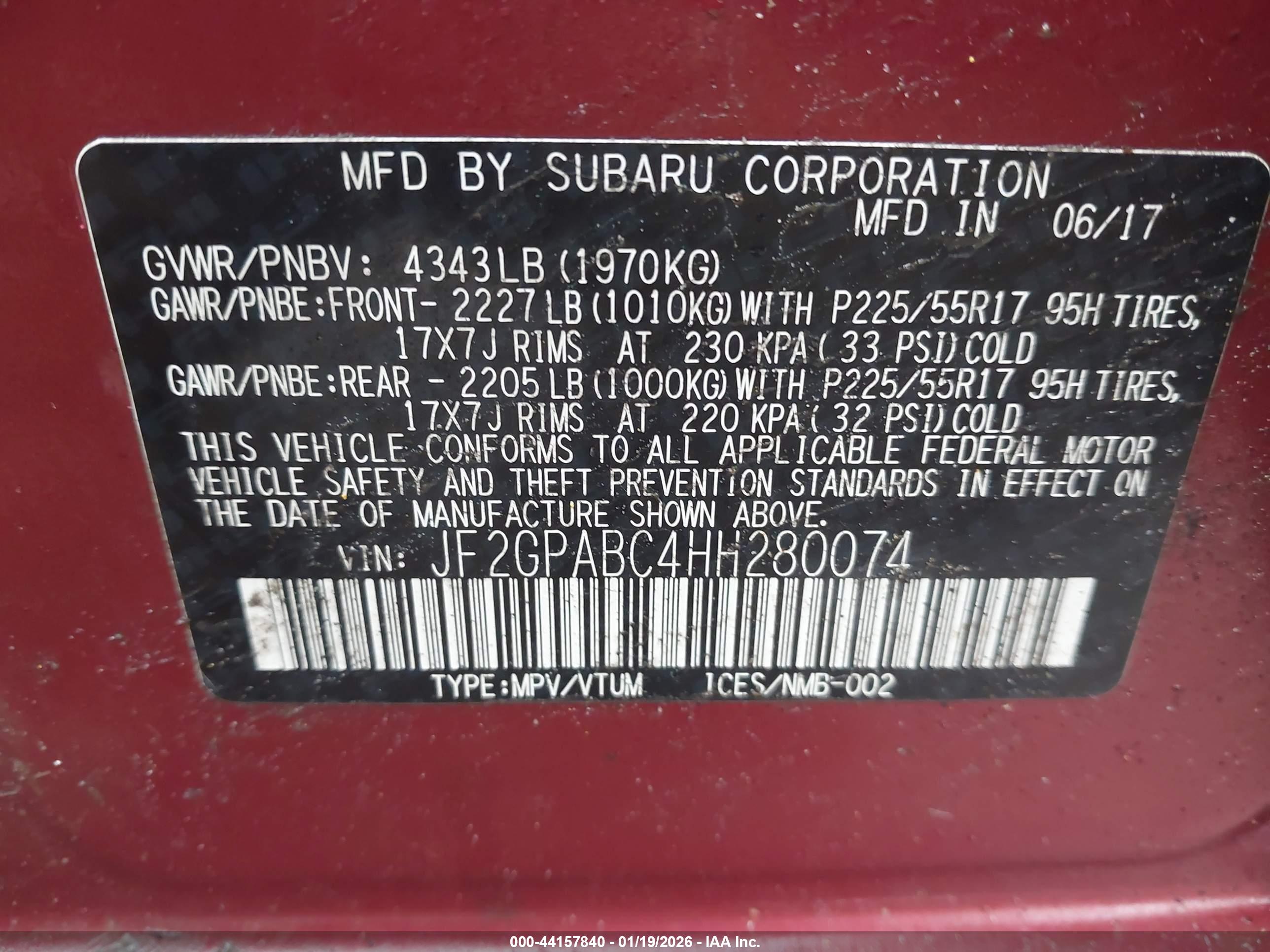 SUBARU CROSSTREK image 9