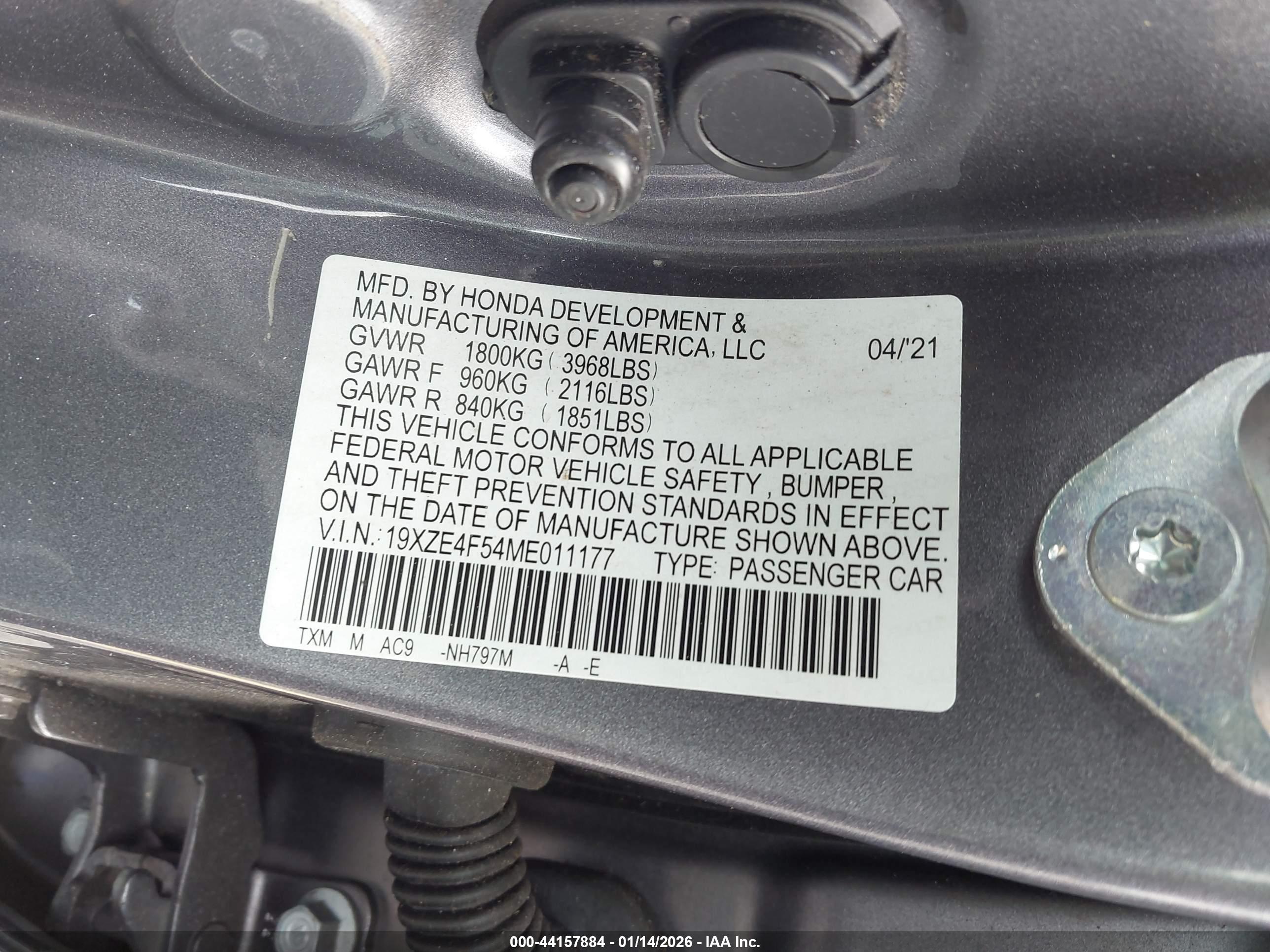 HONDA INSIGHT image 9