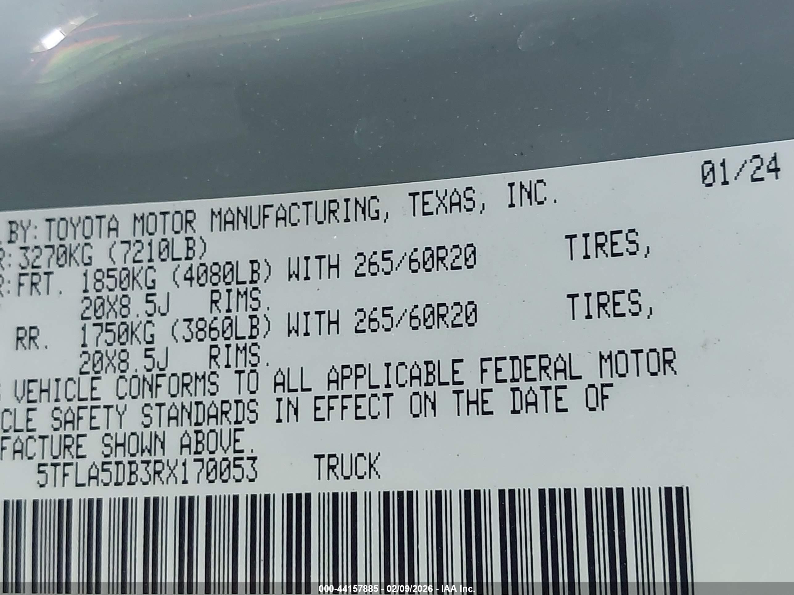 TOYOTA TUNDRA image 9