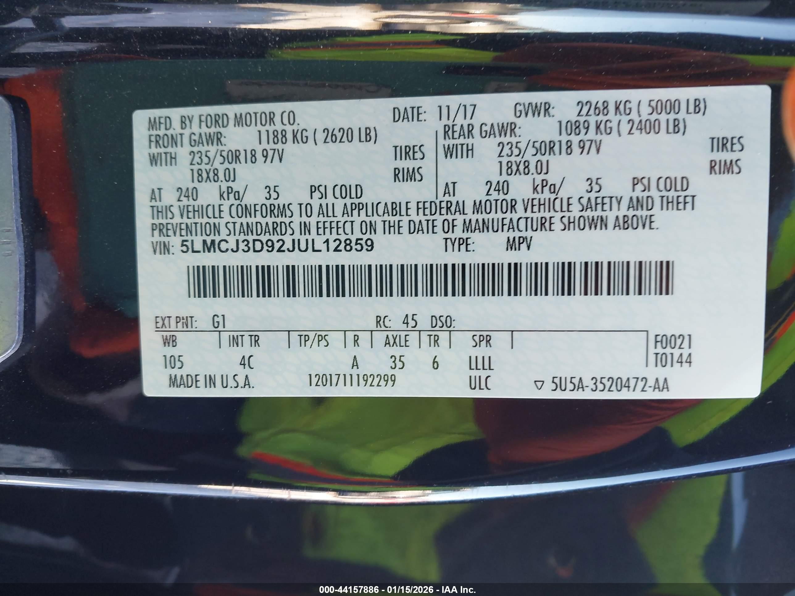 LINCOLN MKC image 9