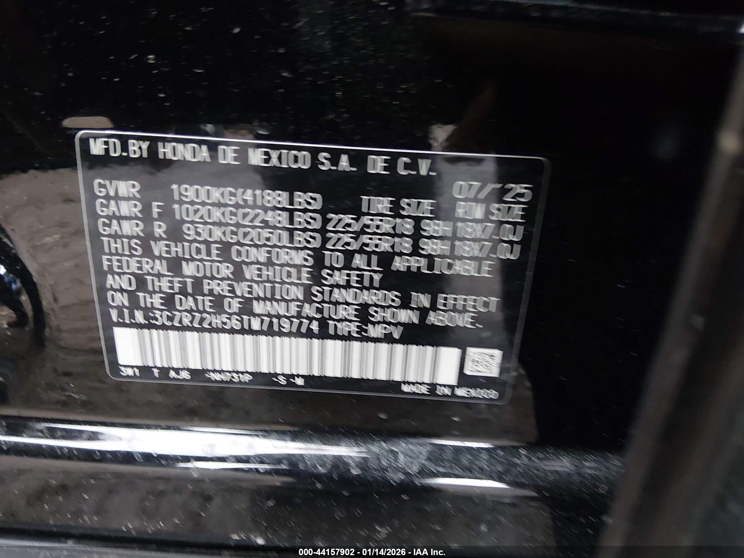 HONDA HR-V image 9