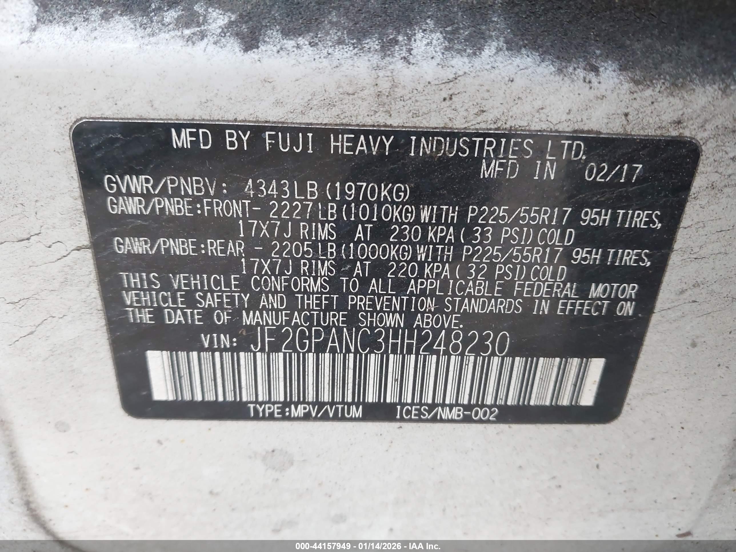 SUBARU CROSSTREK image 9