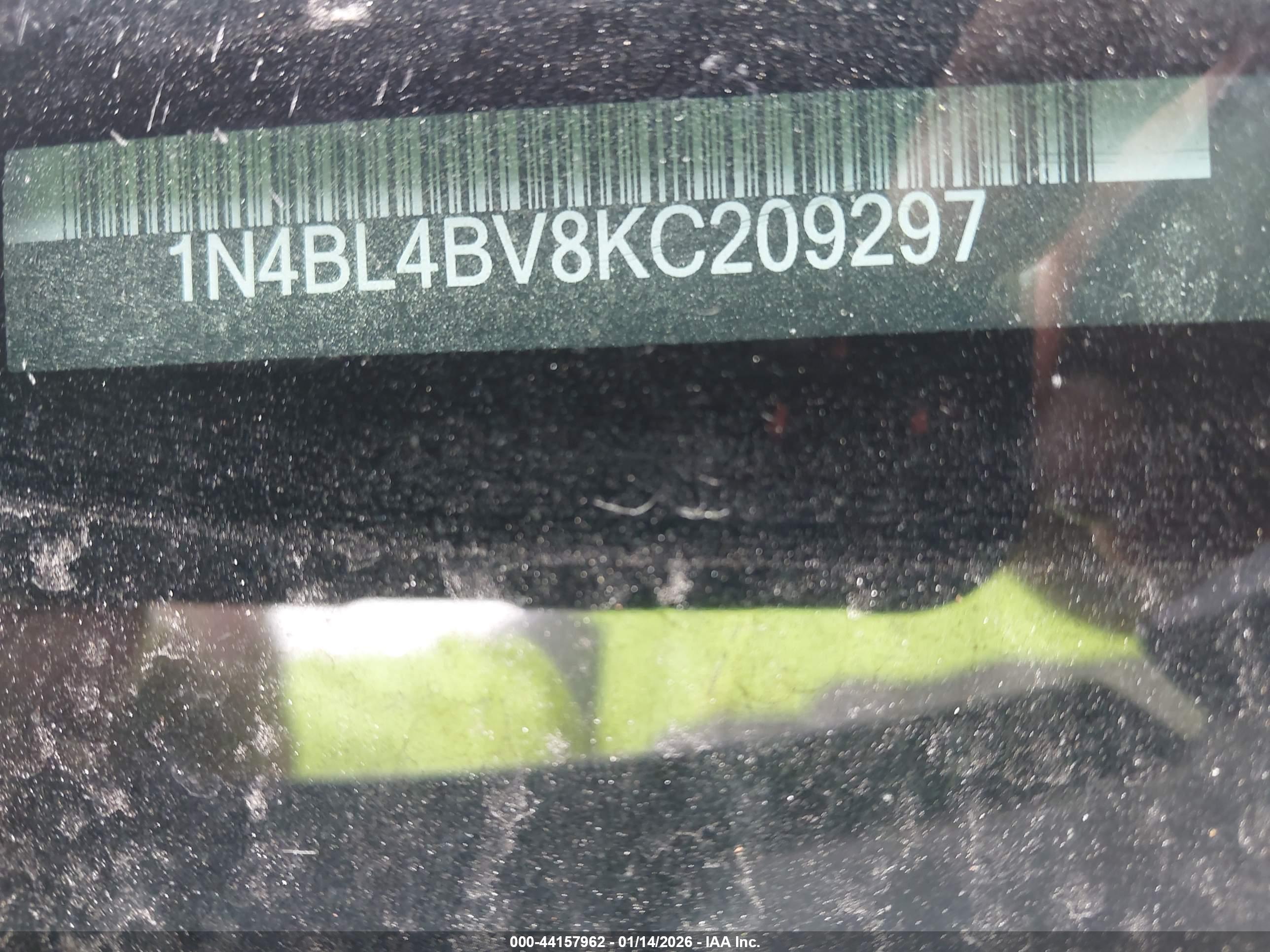 NISSAN ALTIMA image 9