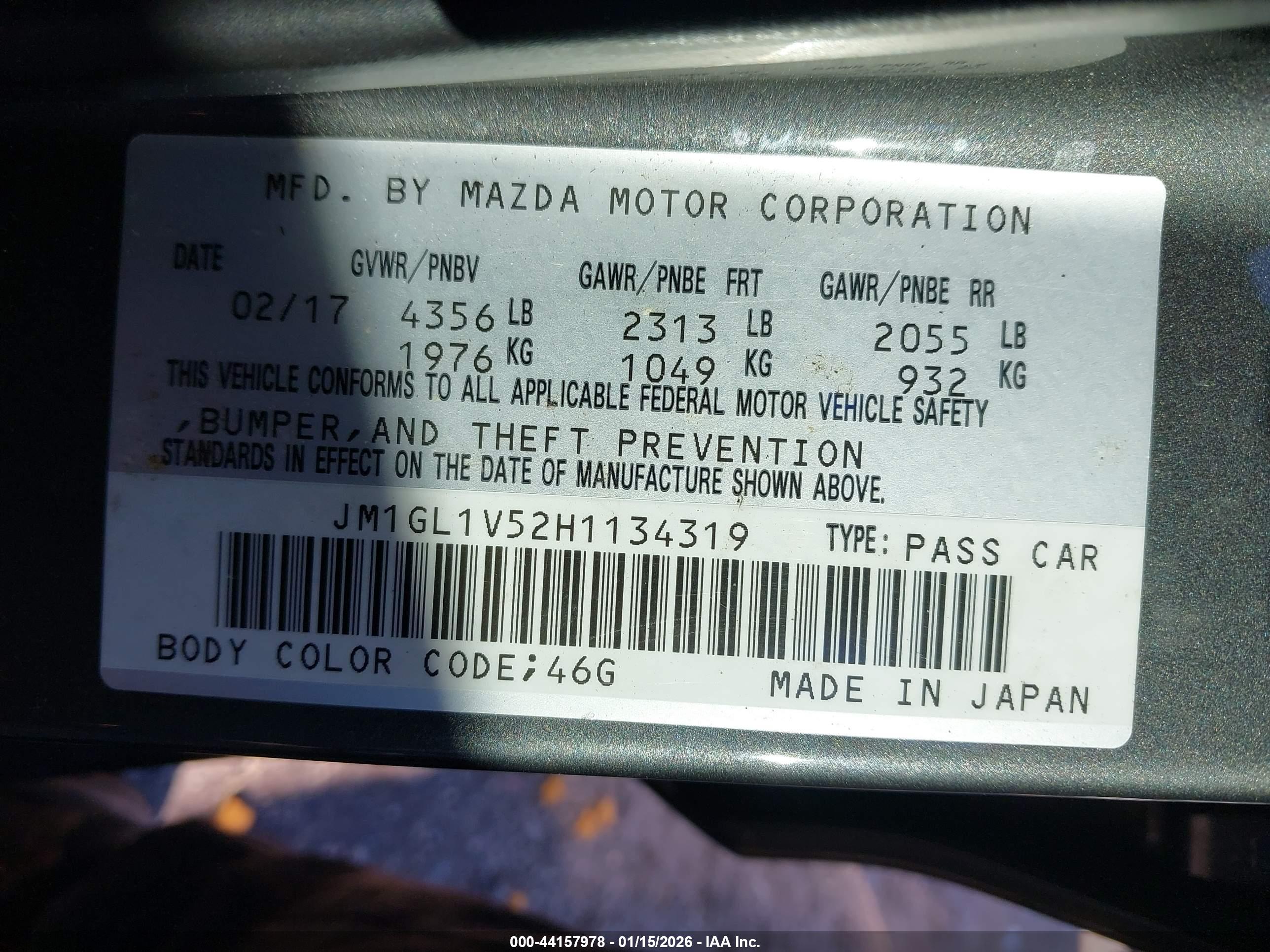 MAZDA MAZDA6 image 9
