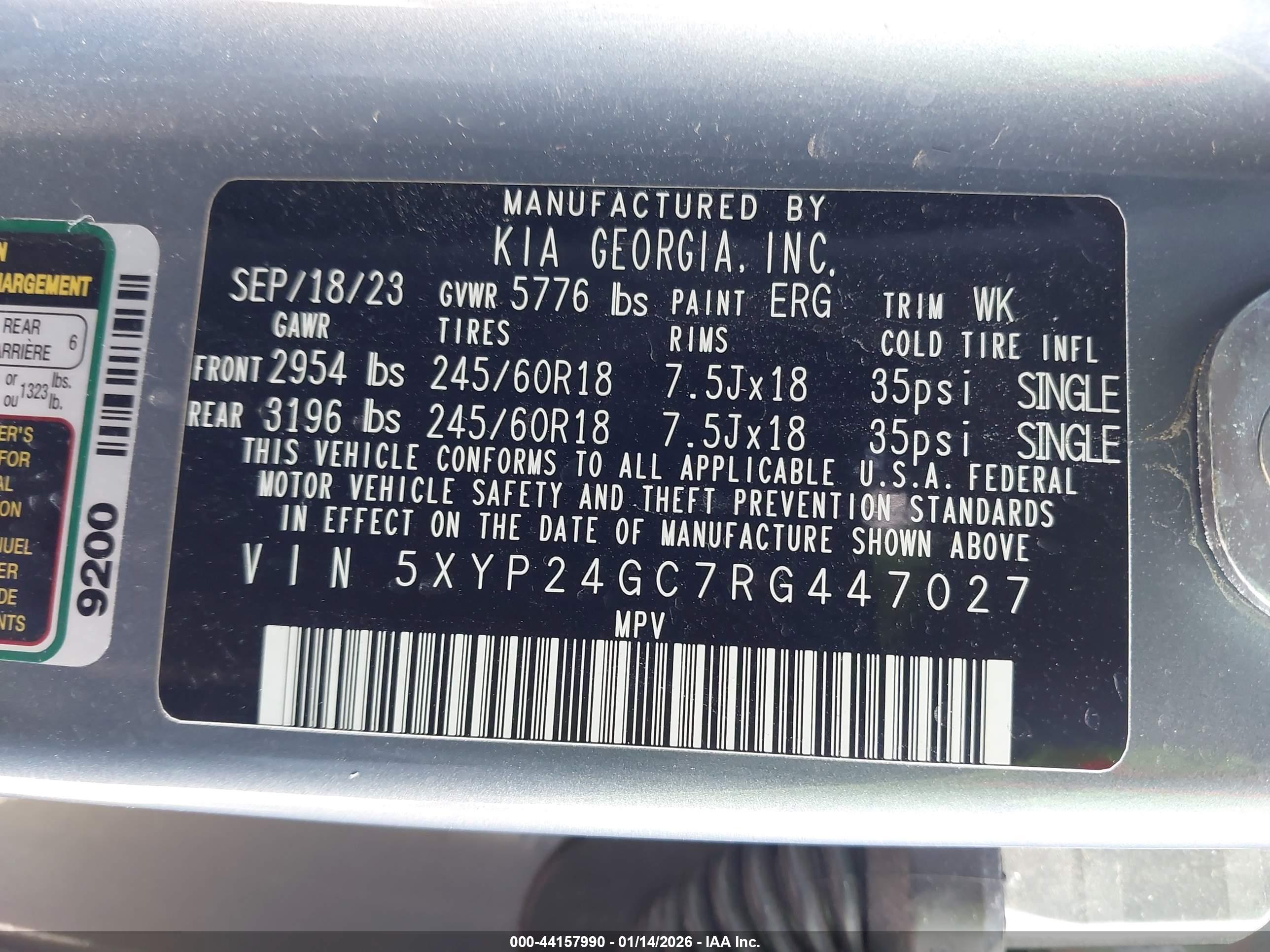 KIA TELLURIDE image 9