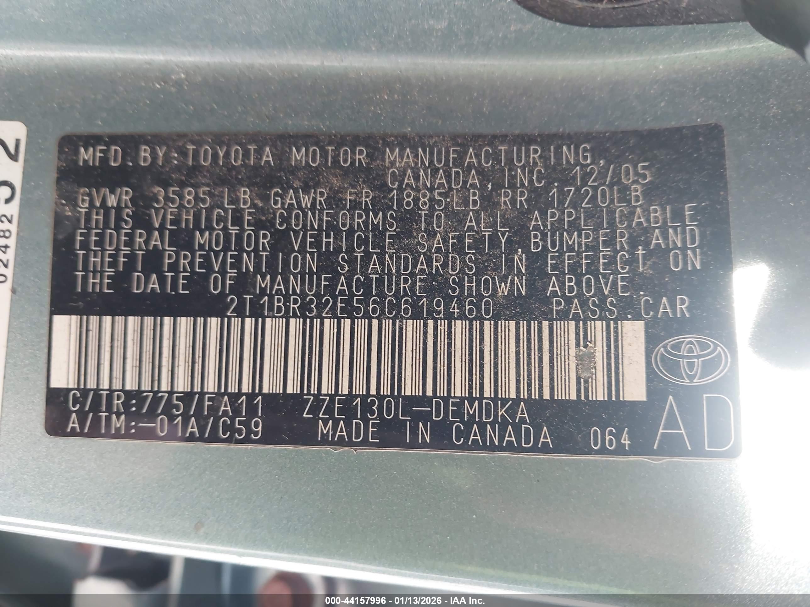 TOYOTA COROLLA image 9