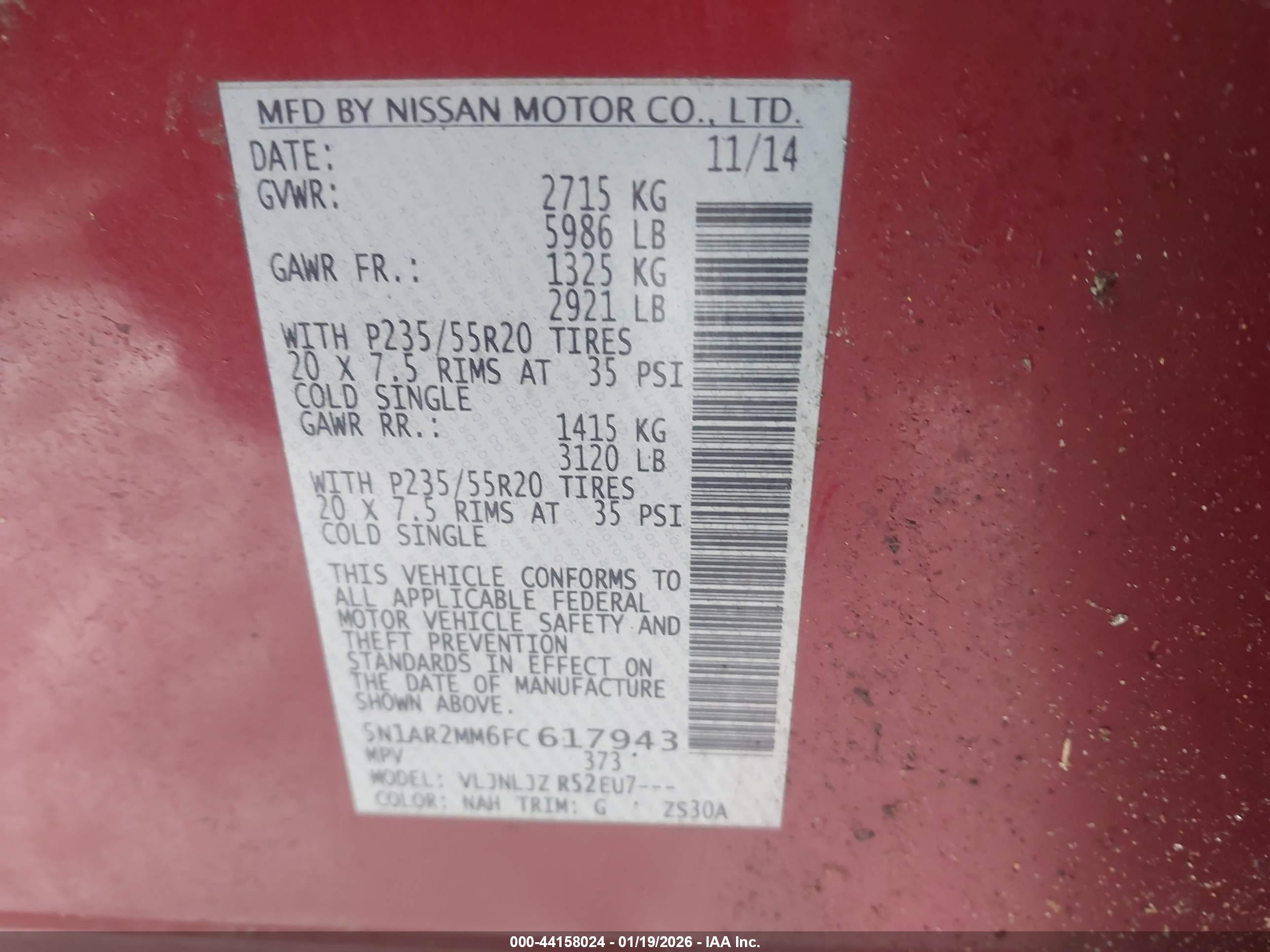 NISSAN PATHFINDER image 9