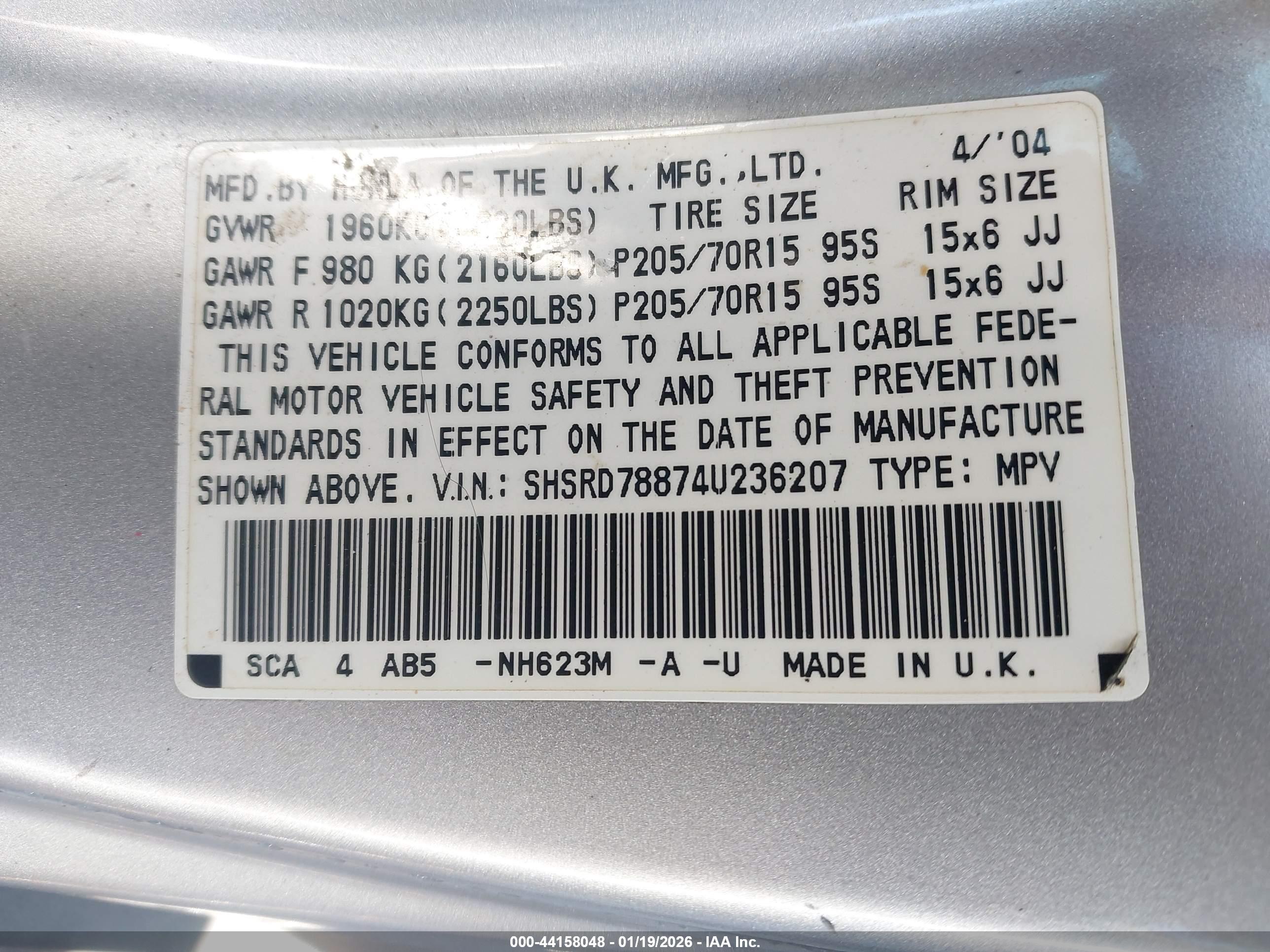 HONDA CR-V image 9