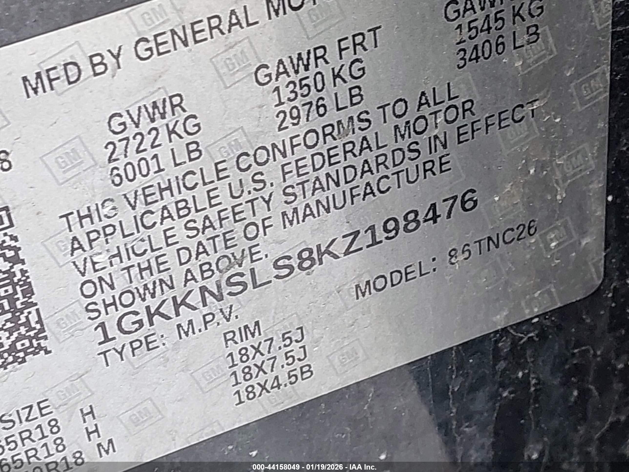 GMC ACADIA image 9
