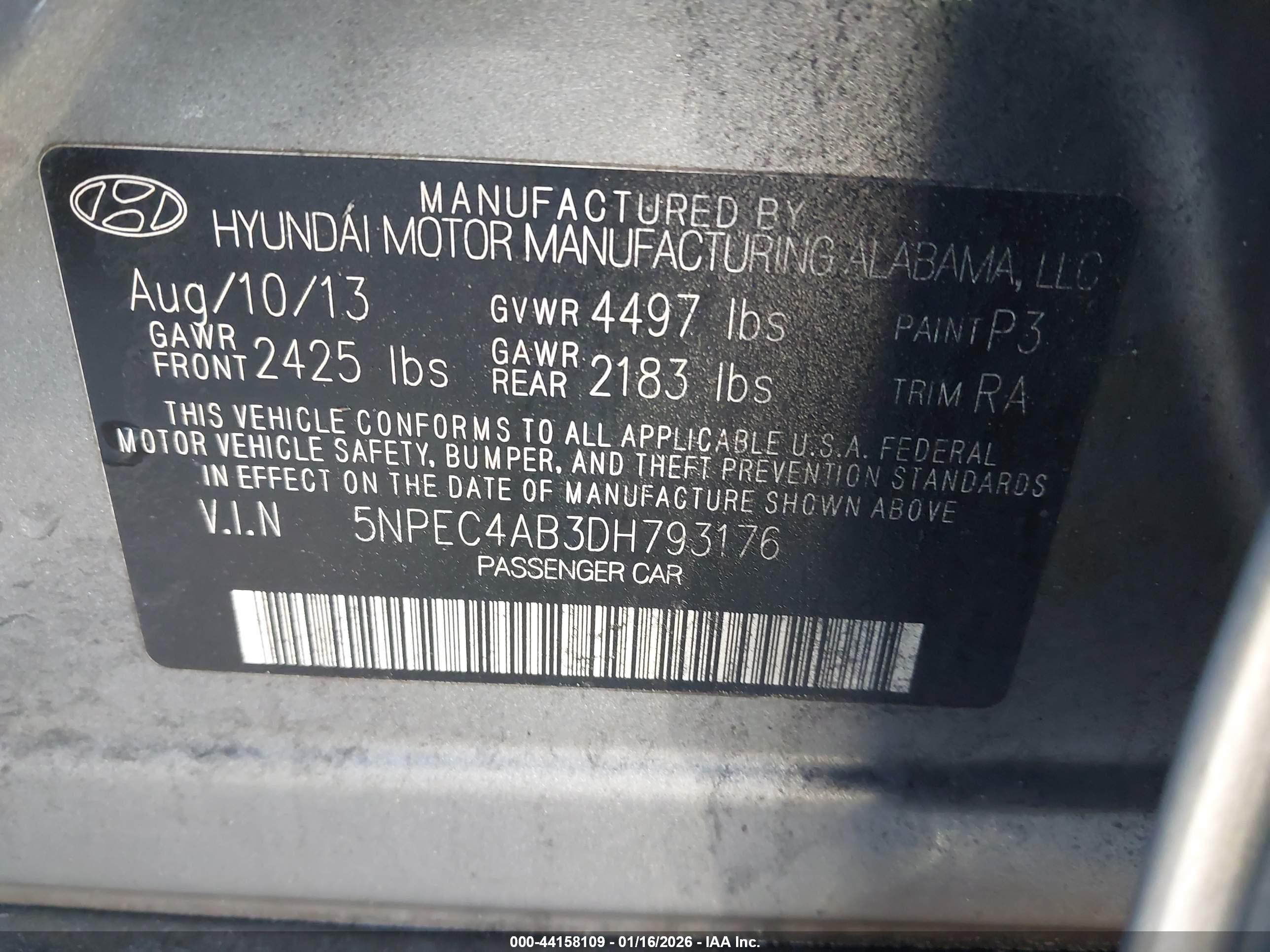 HYUNDAI SONATA image 9