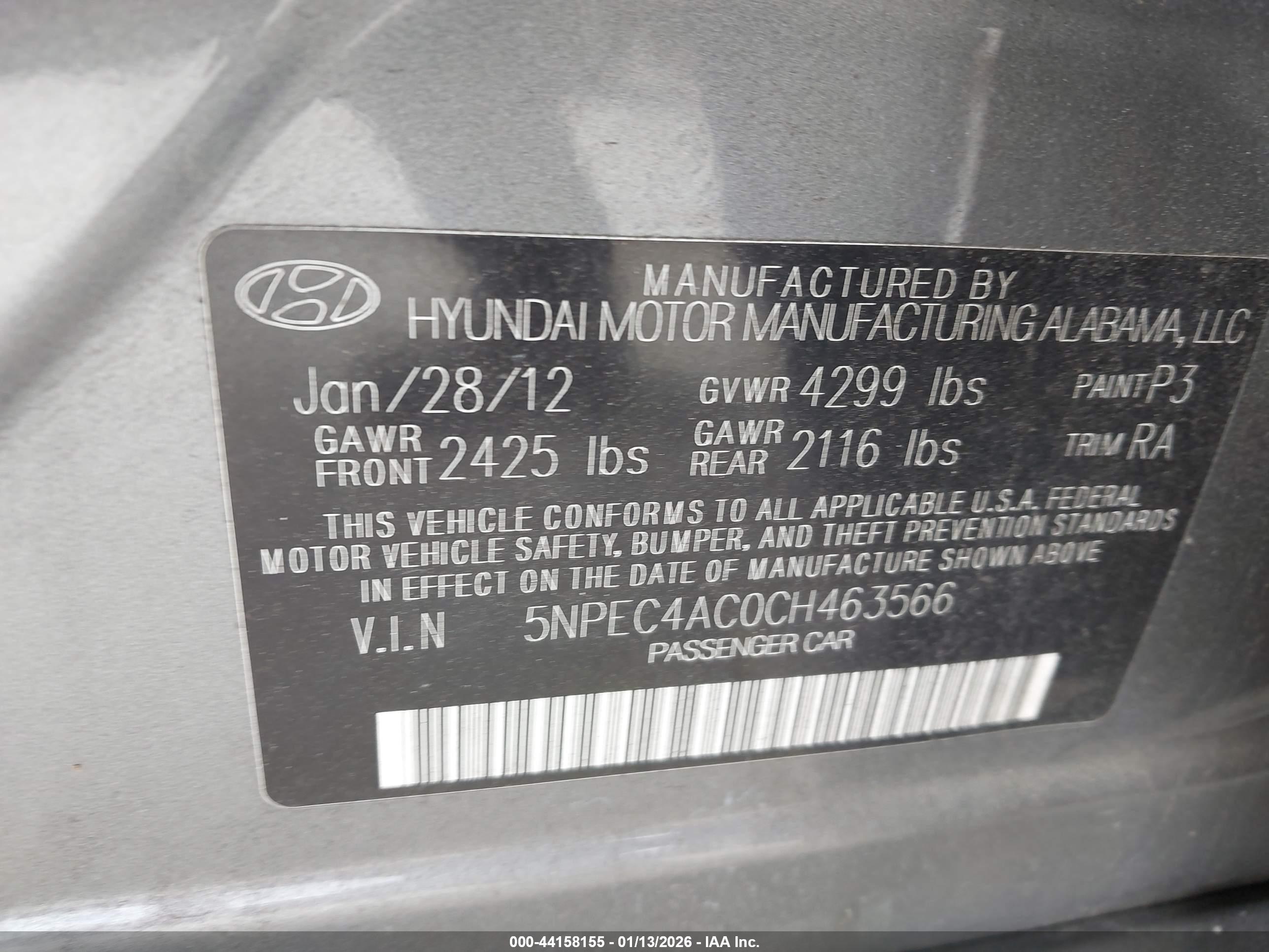 HYUNDAI SONATA image 9