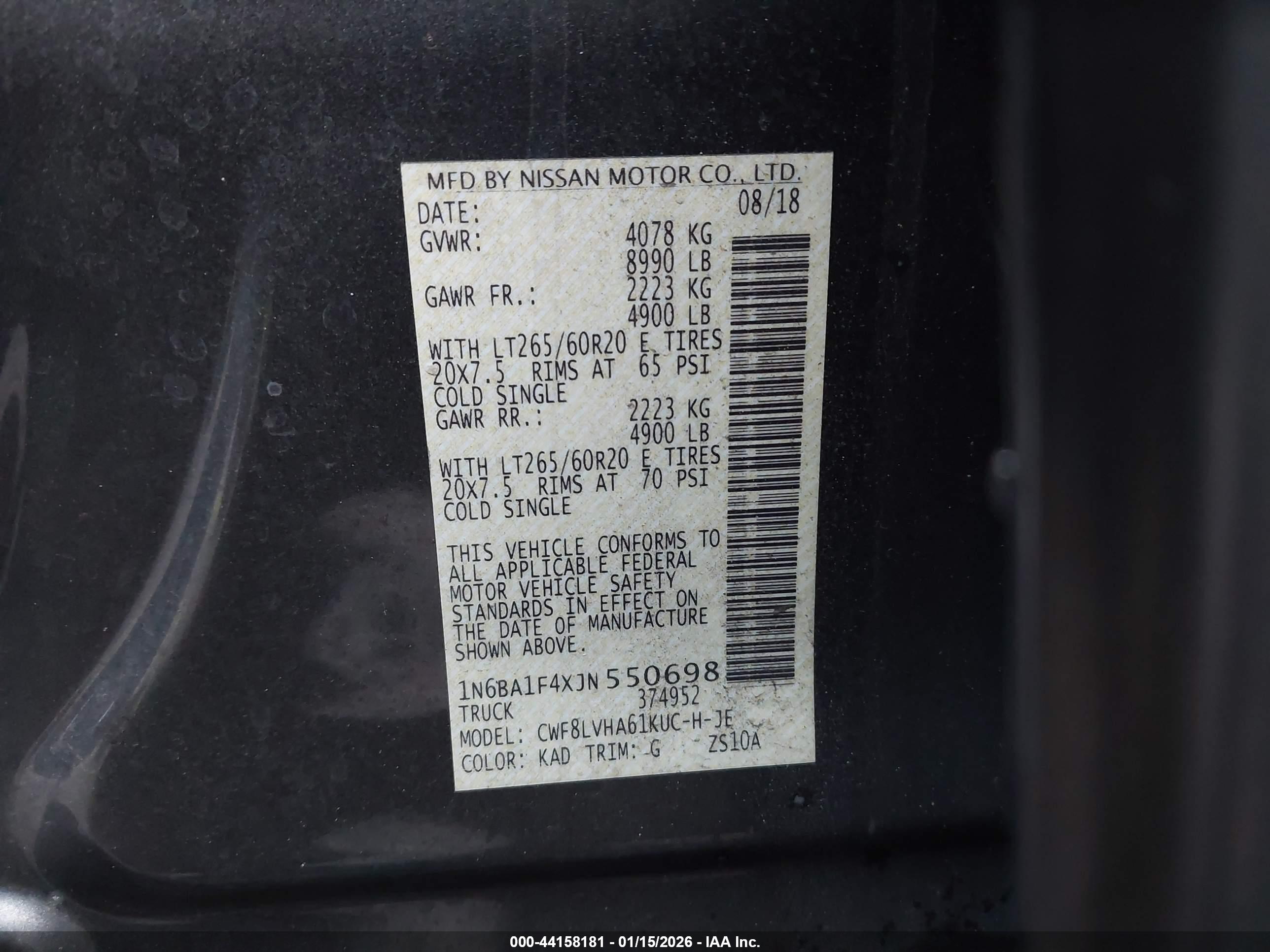 NISSAN TITAN image 9