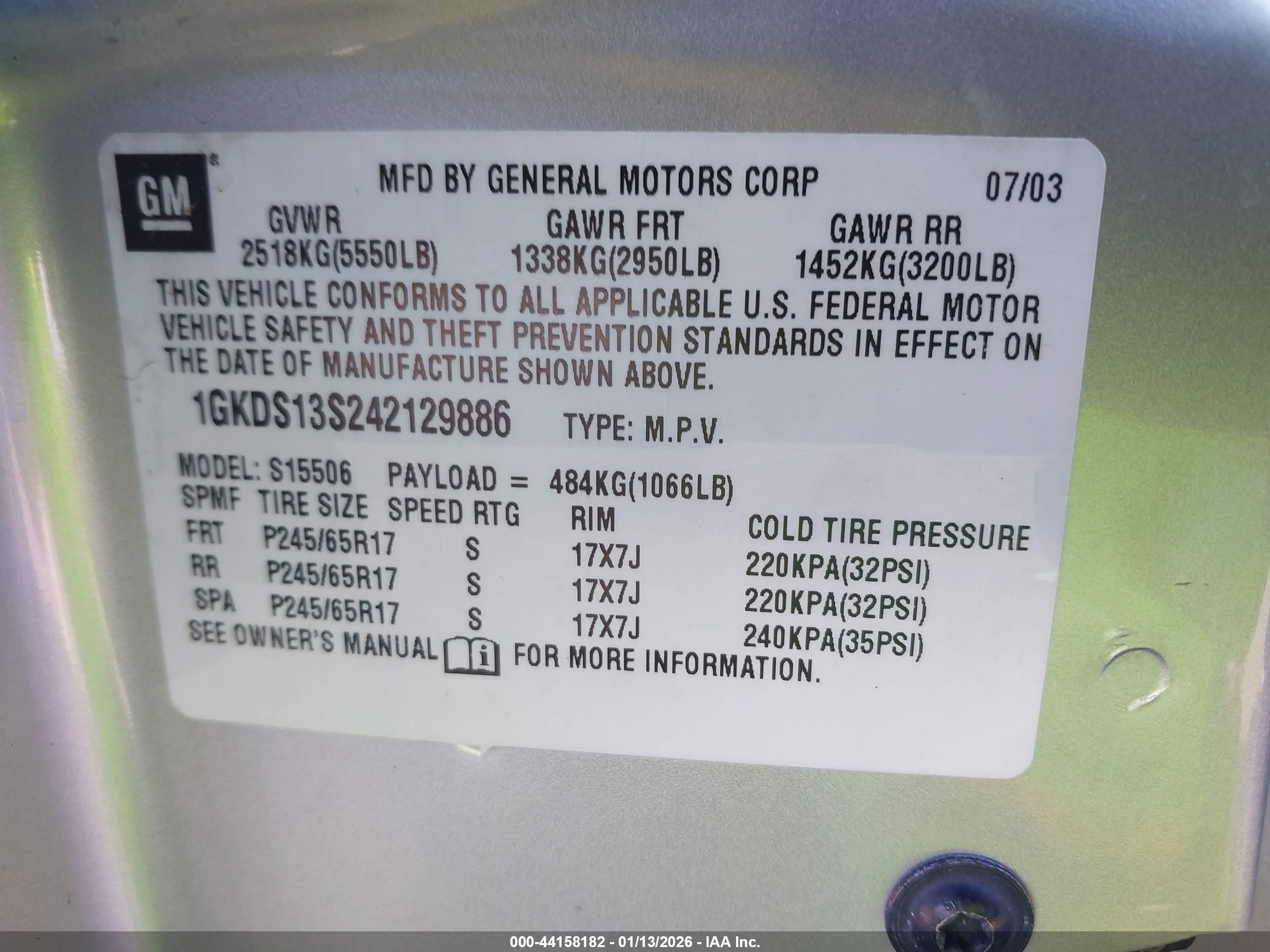 GMC ENVOY image 9