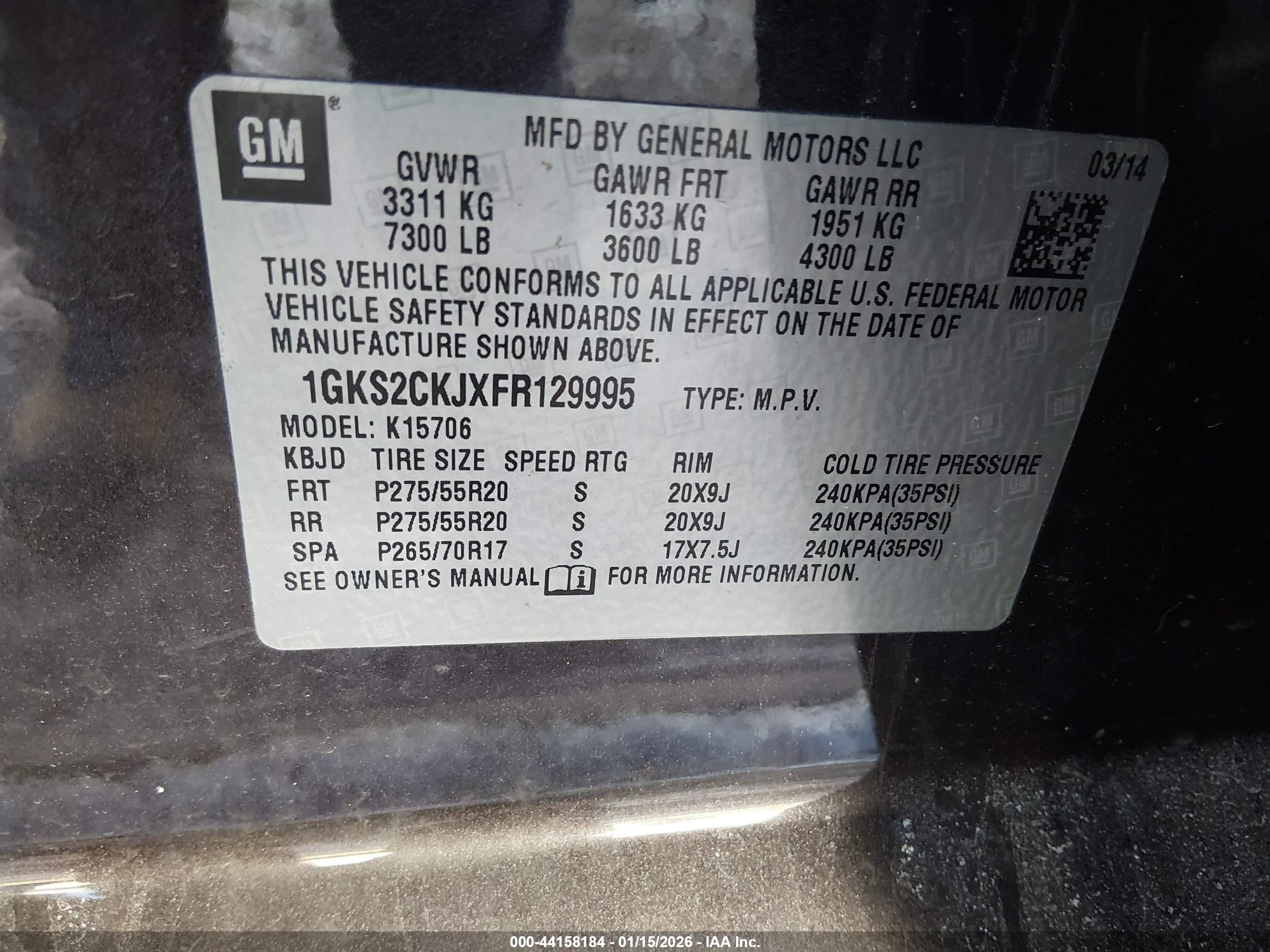 GMC YUKON image 9