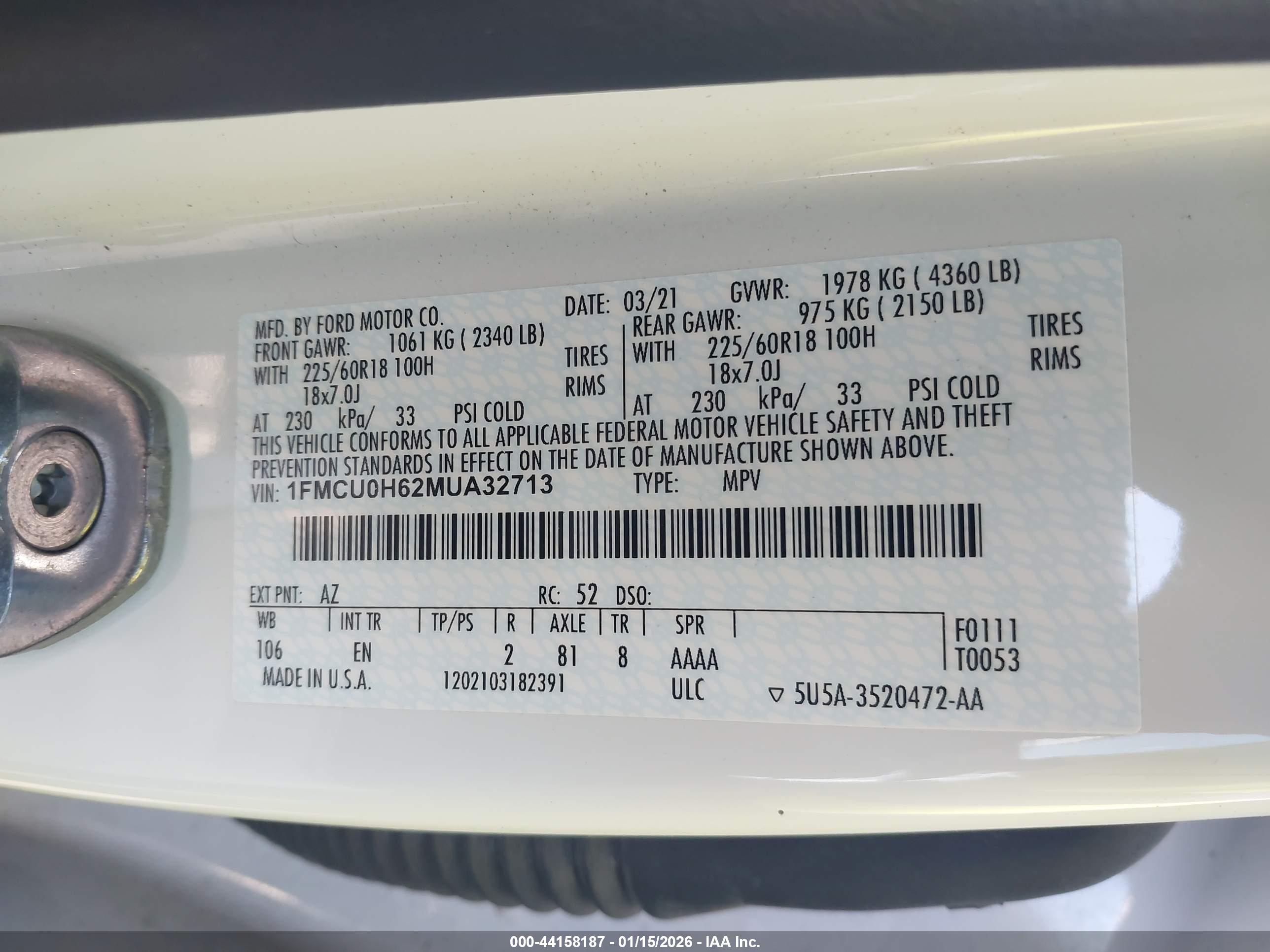 FORD ESCAPE image 9
