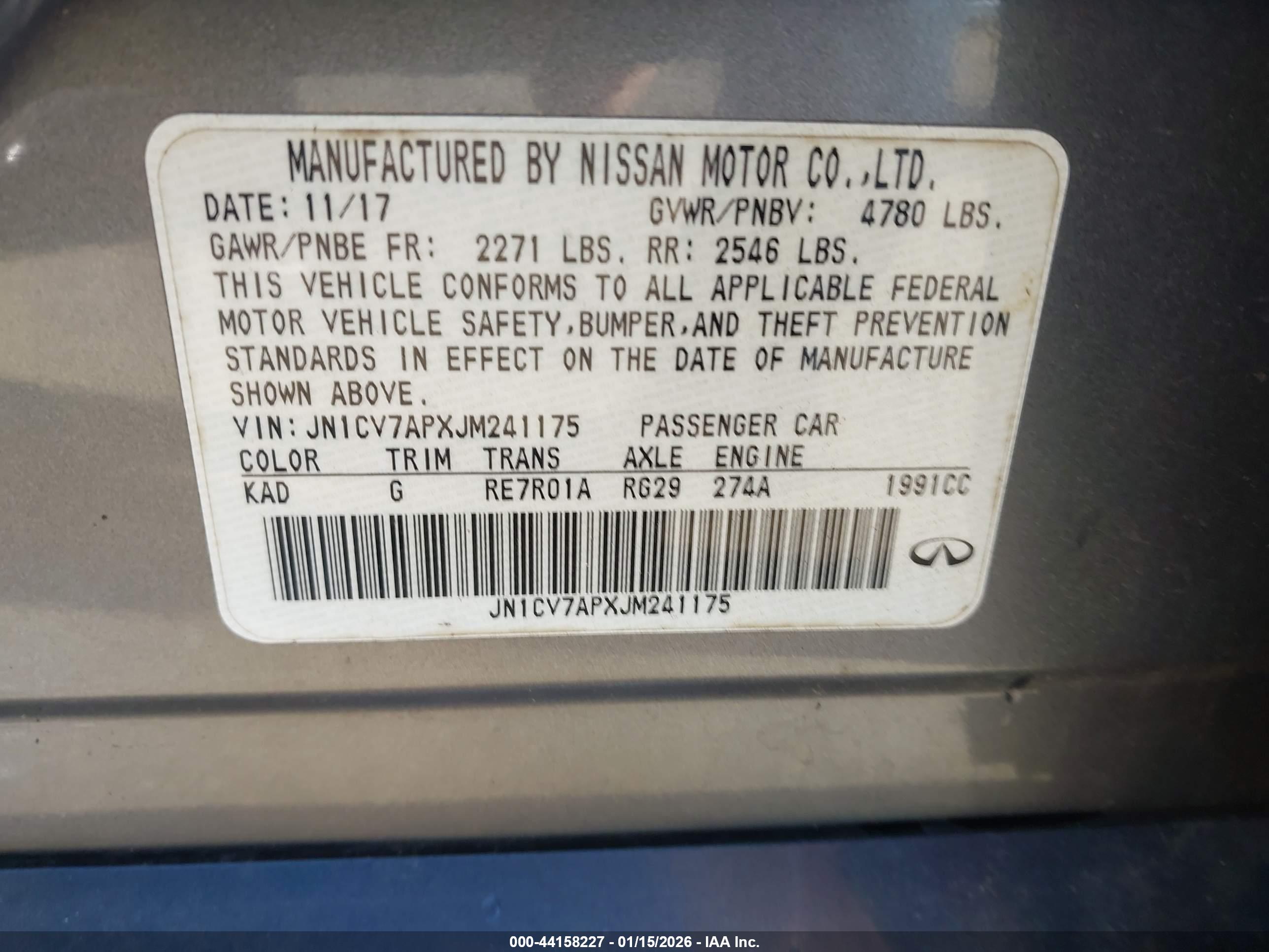 INFINITI Q50 image 9