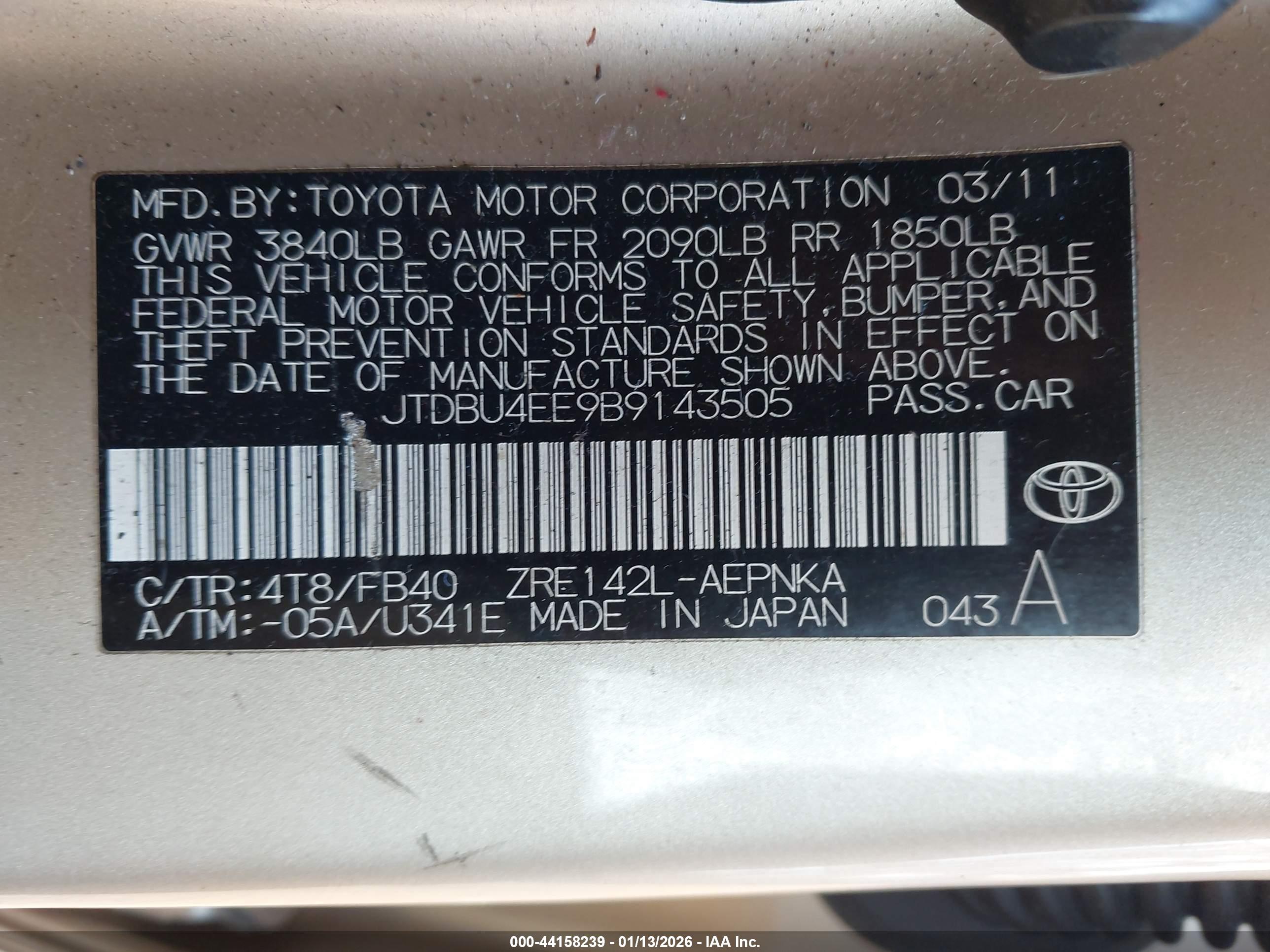 TOYOTA COROLLA image 9
