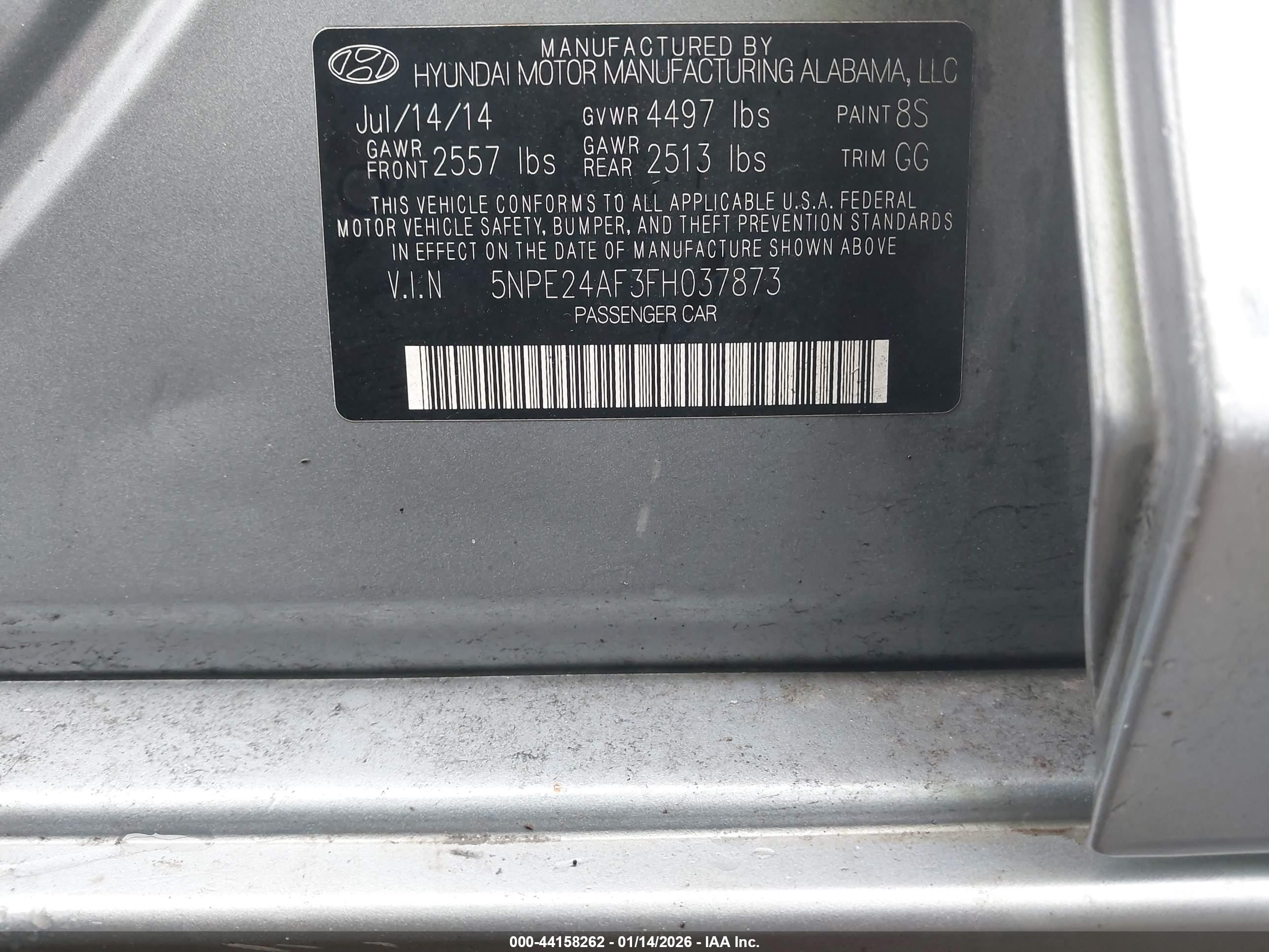 HYUNDAI SONATA image 9