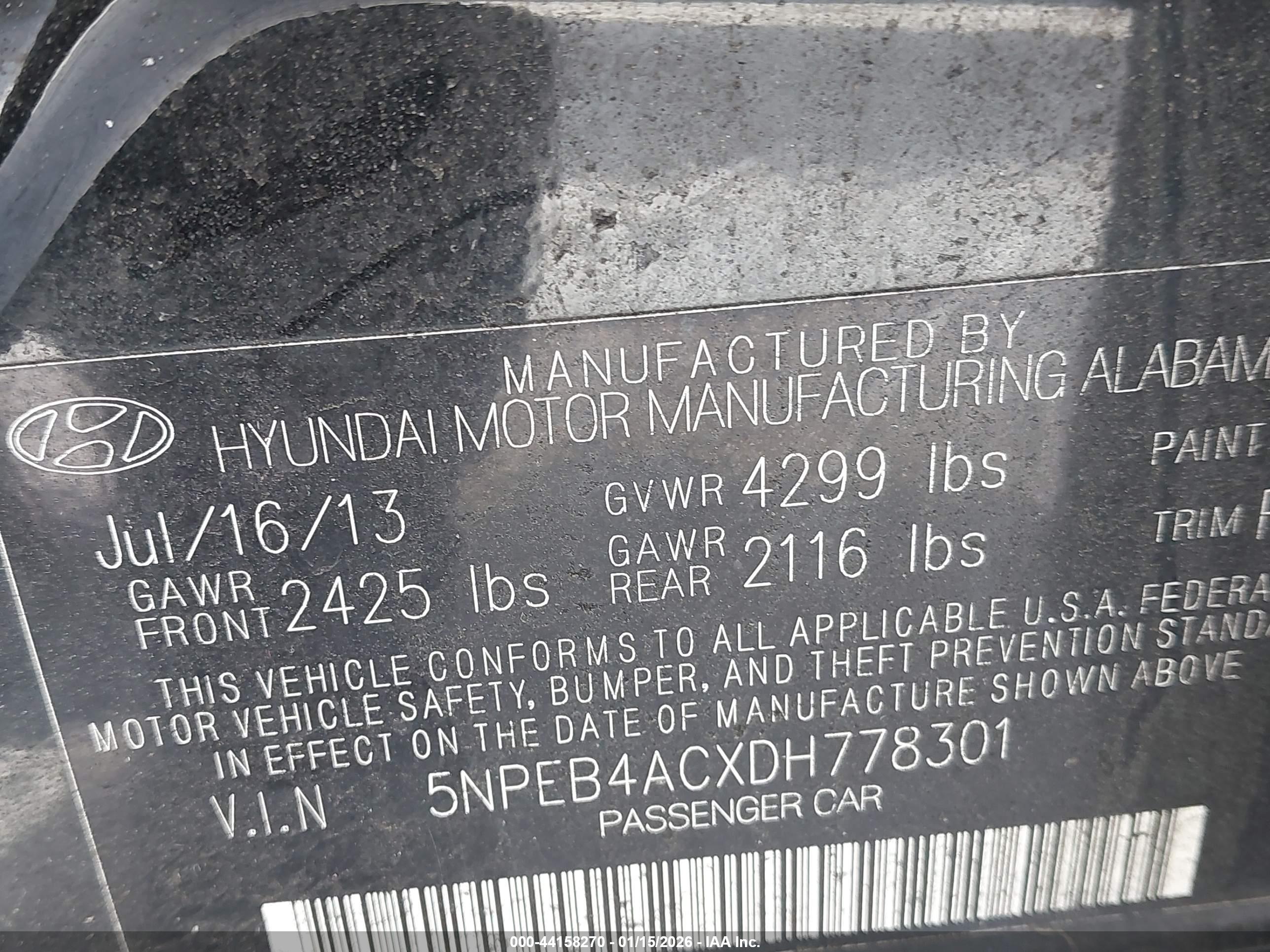HYUNDAI SONATA image 9