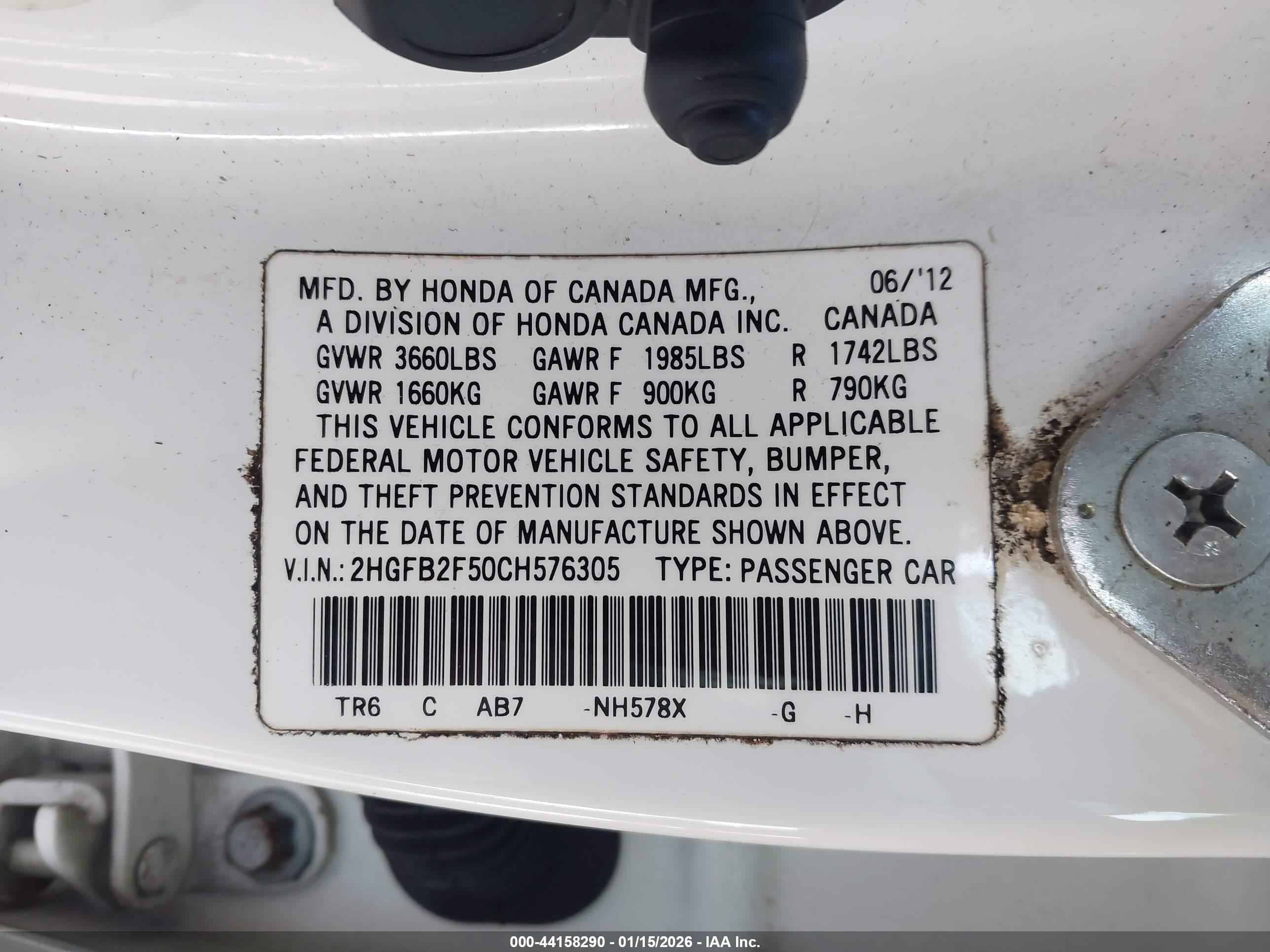 HONDA CIVIC image 9
