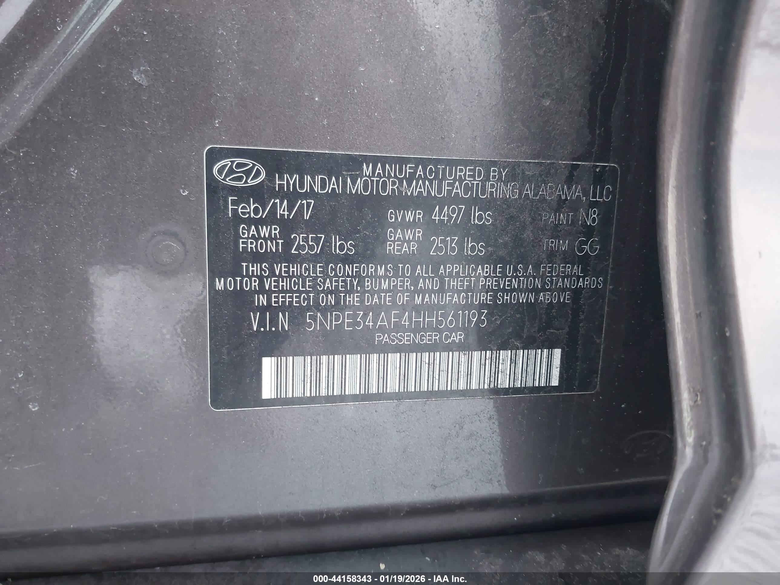 HYUNDAI SONATA image 9
