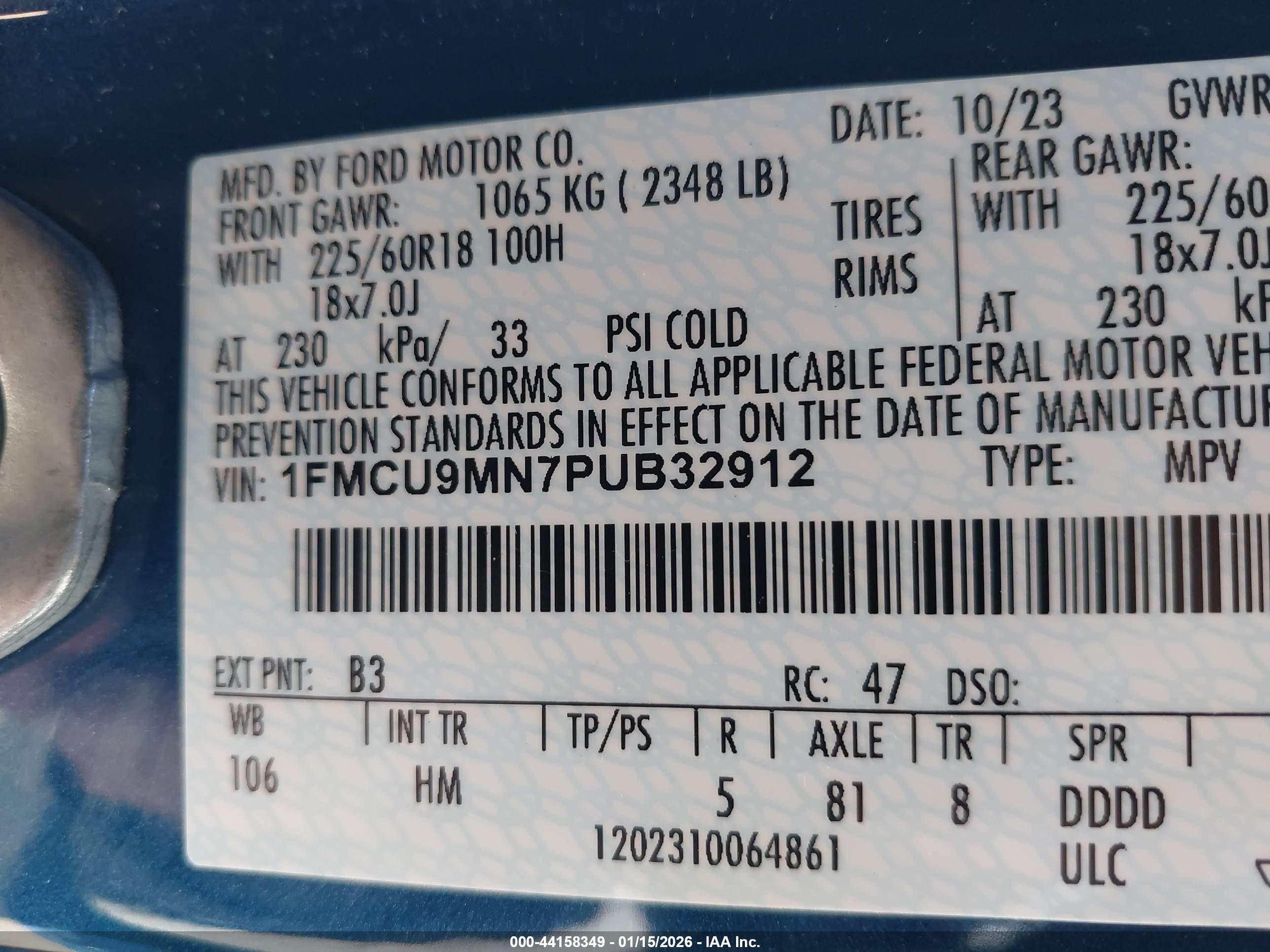 FORD ESCAPE image 9