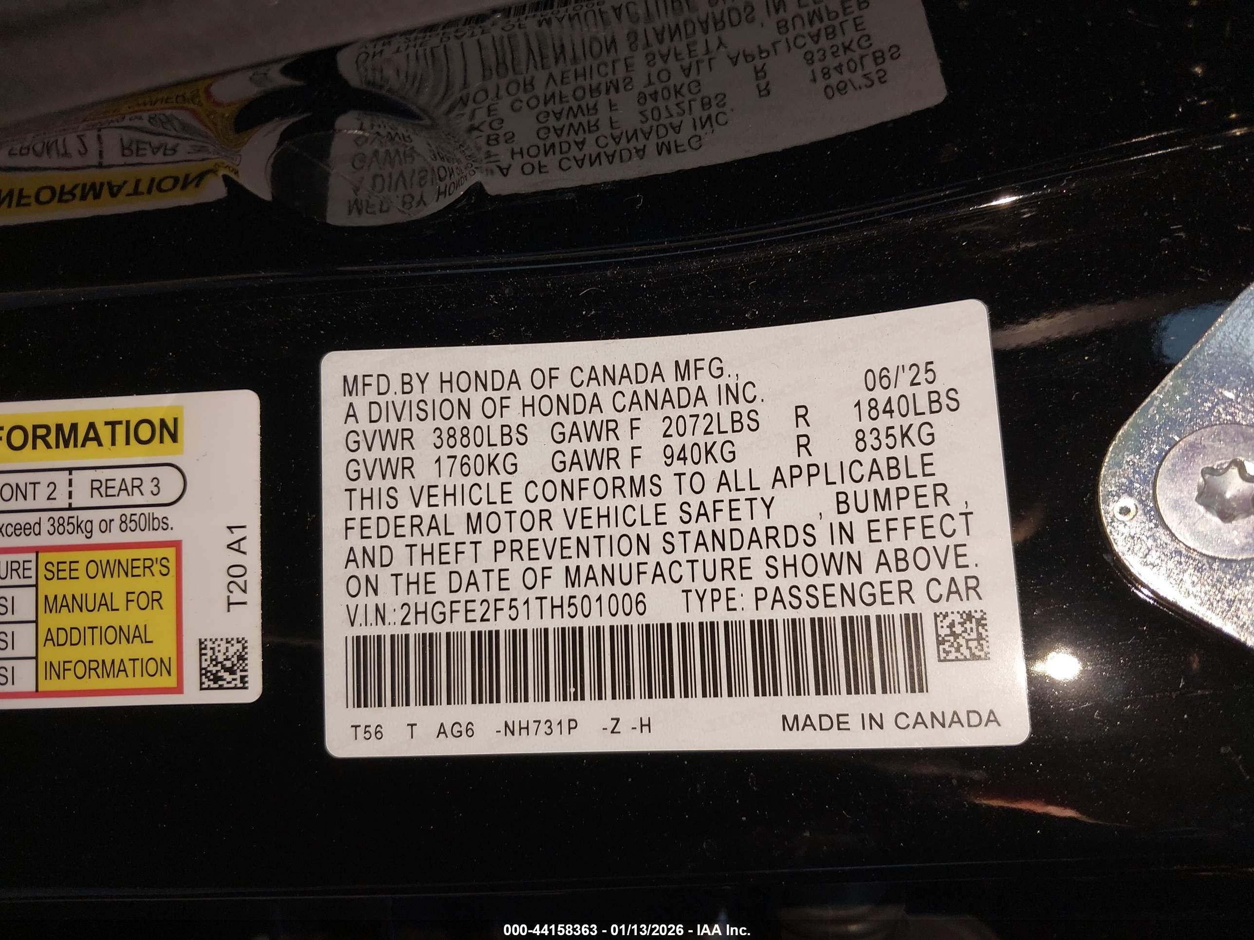 HONDA CIVIC image 9