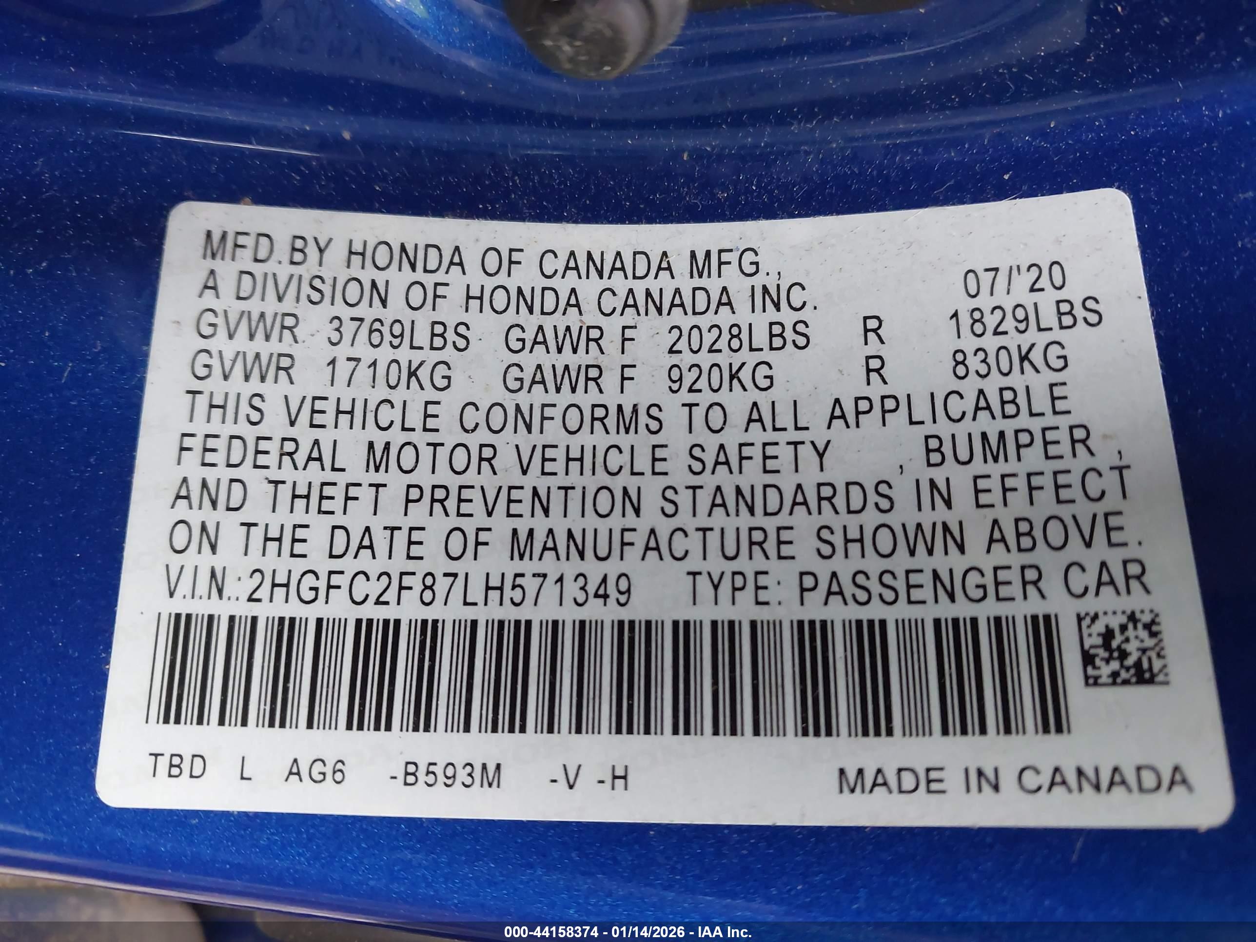 HONDA CIVIC image 9