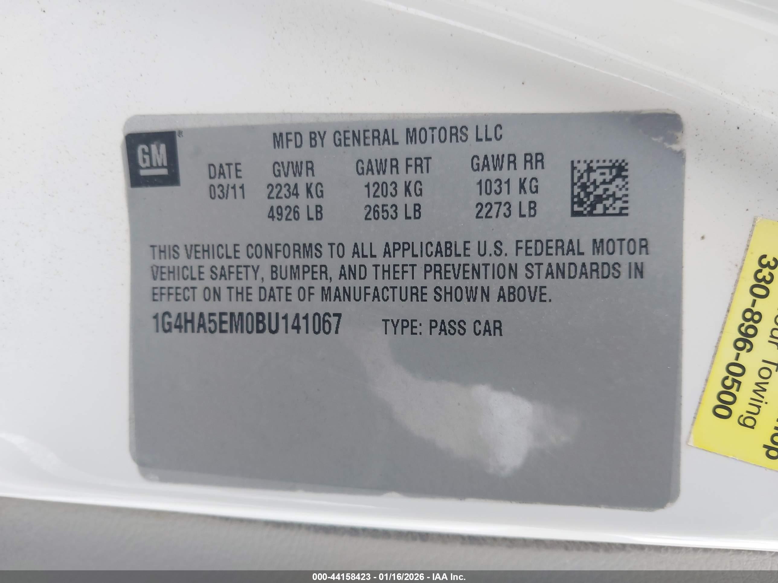 BUICK LUCERNE image 9